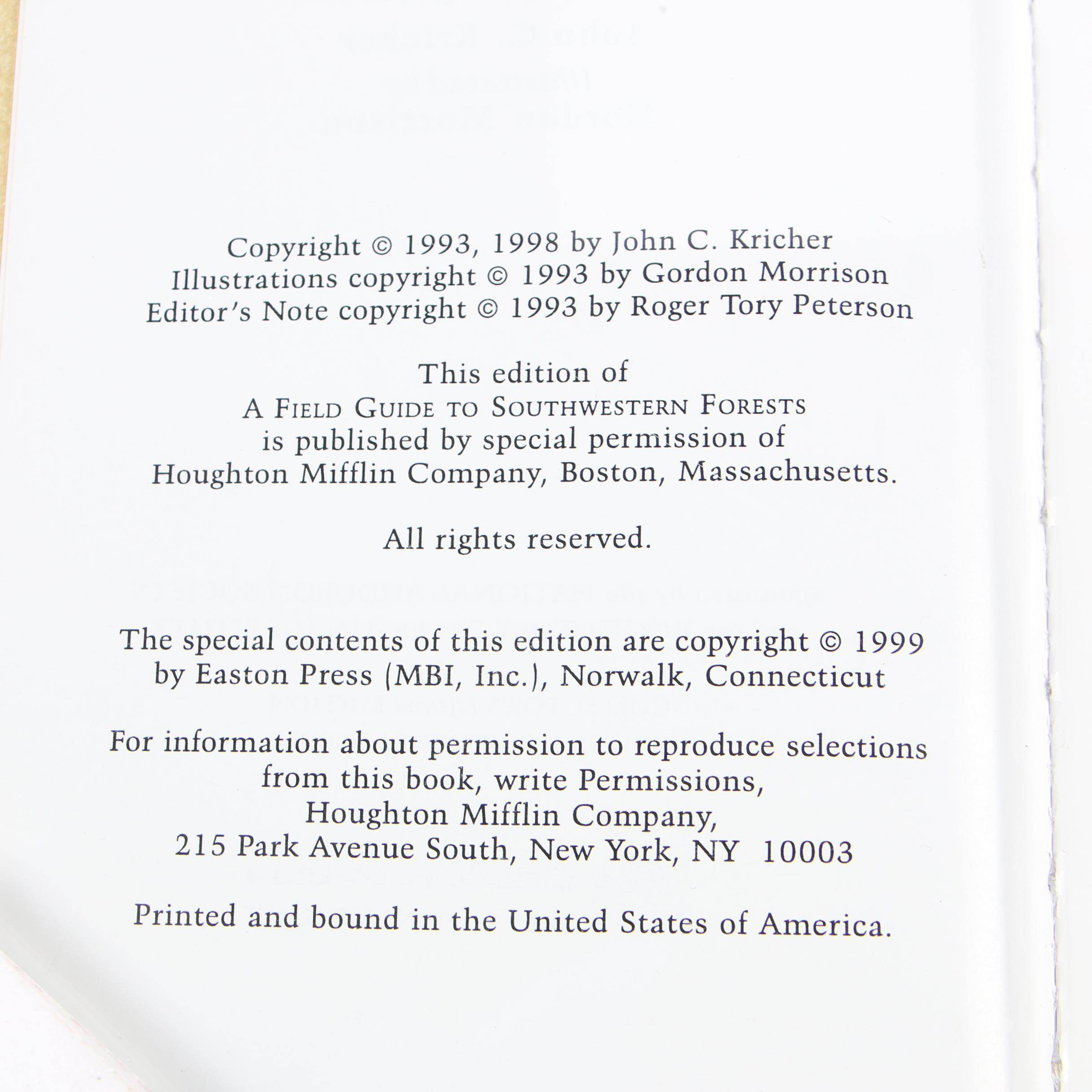 Easton Press Editions of "Roger Tory Peterson Field Guides"