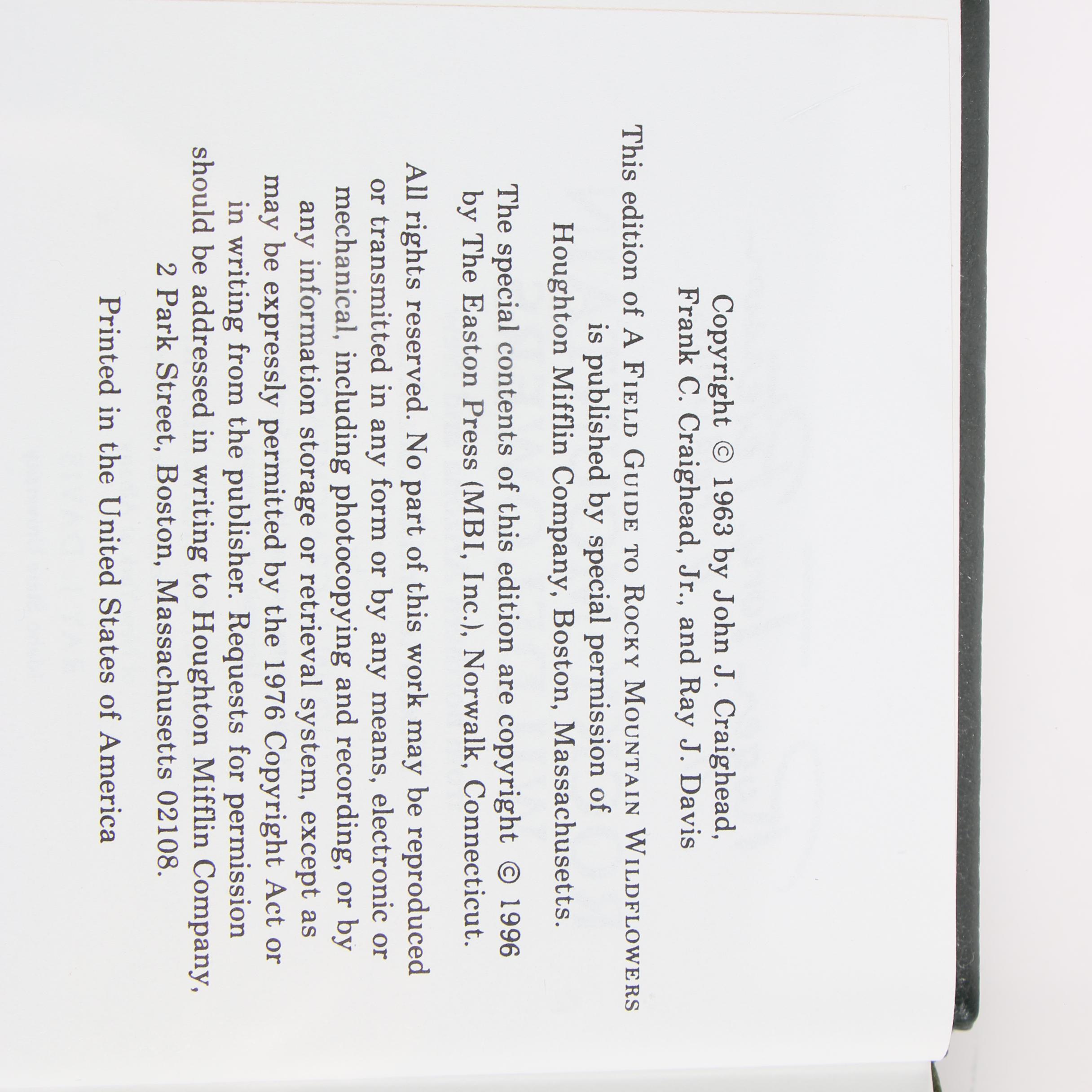 Easton Press Editions of "Roger Tory Peterson Field Guides"