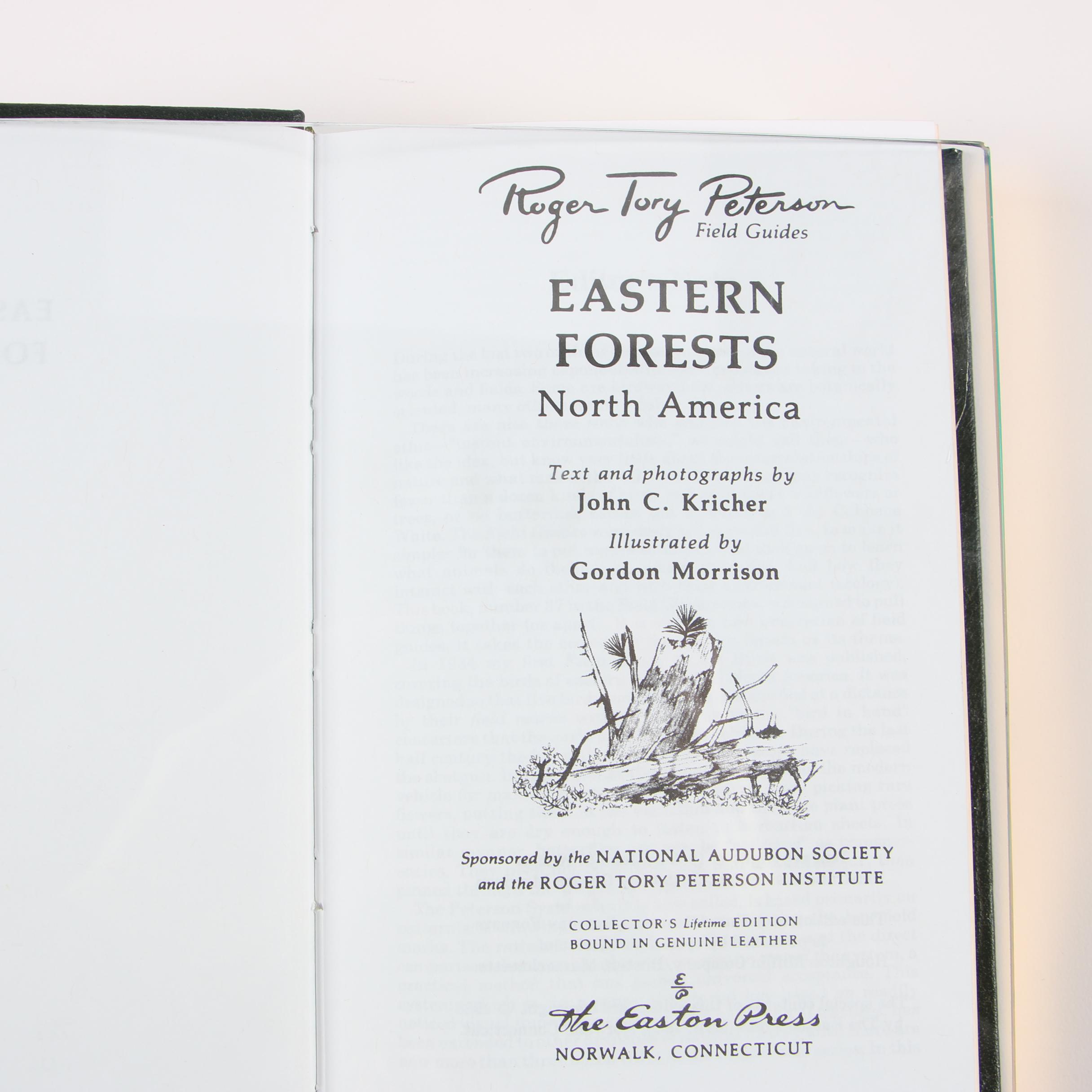 Easton Press Editions of "Roger Tory Peterson Field Guides"