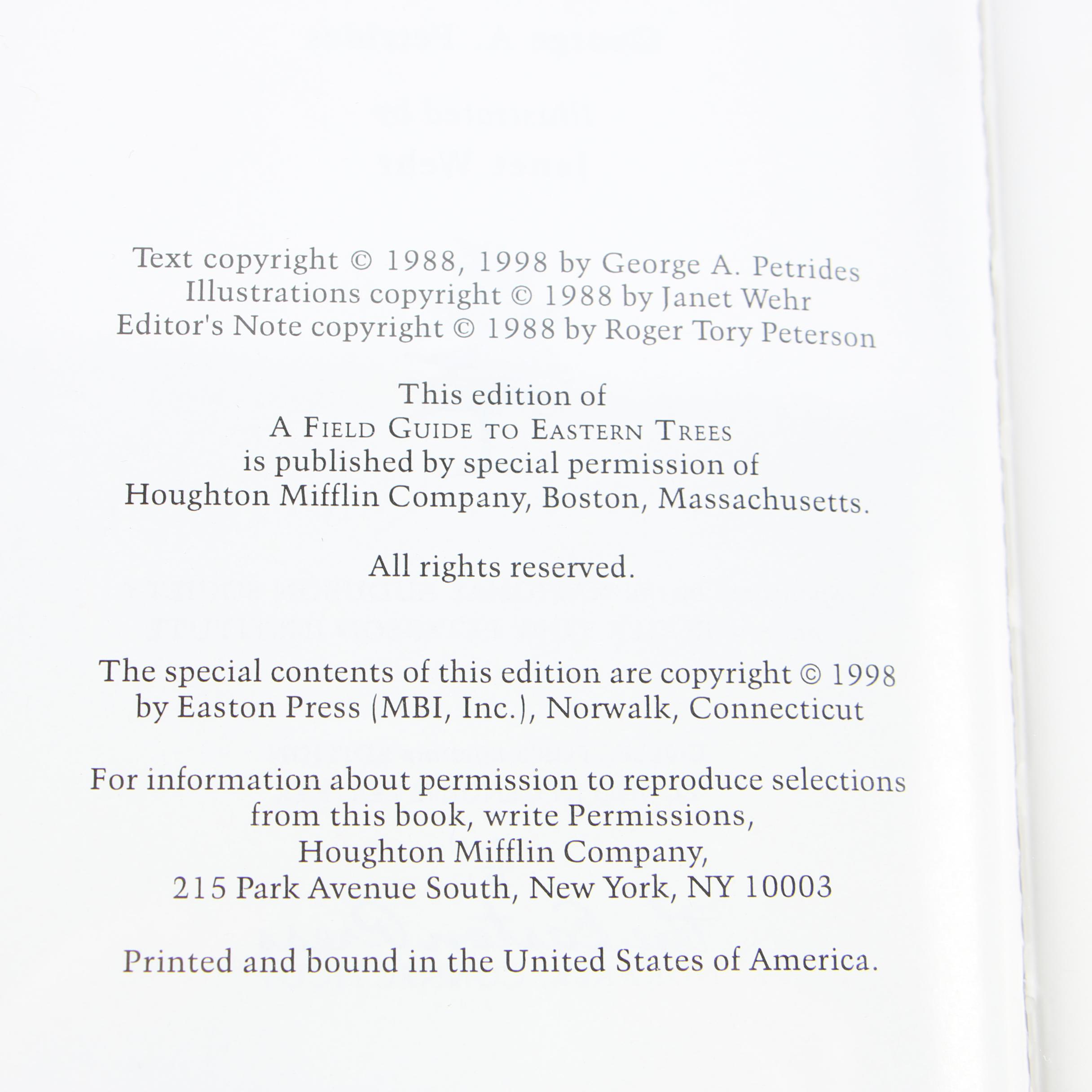 Easton Press Editions of "Roger Tory Peterson Field Guides"