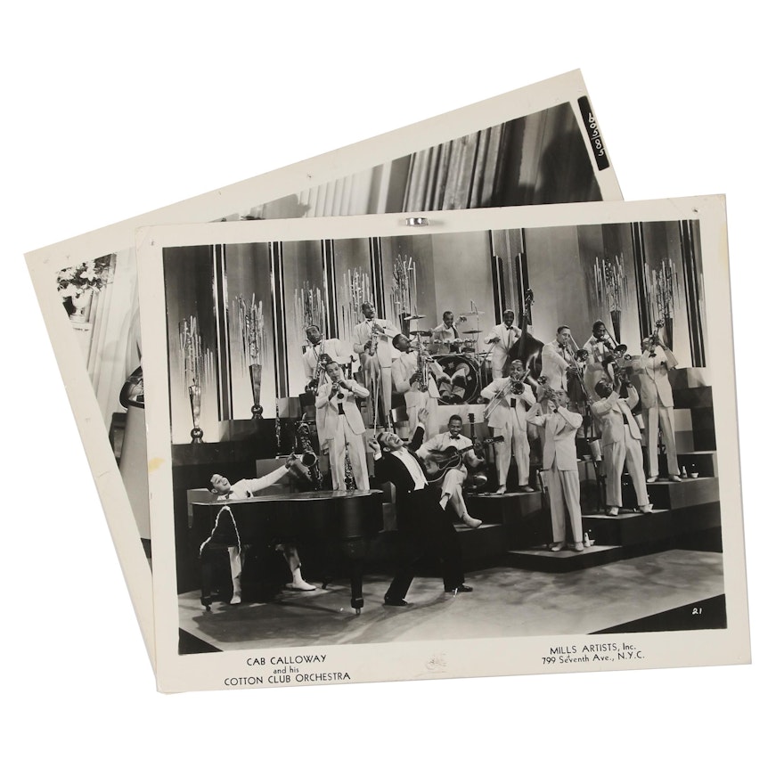 Jack Bradley Gelatin-Silver Photographs of Cab Calloway