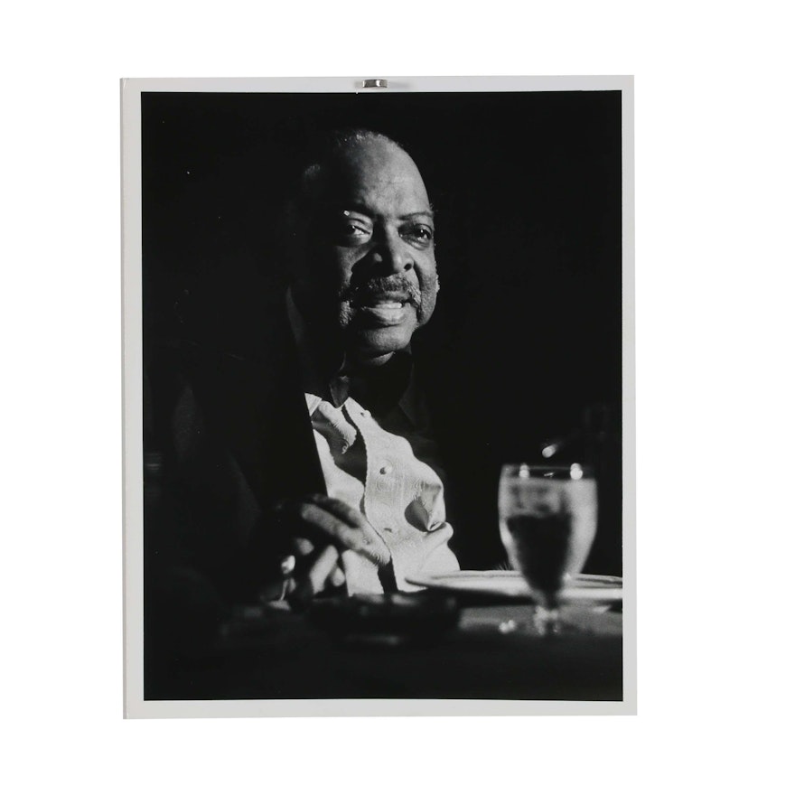 Jack Bradley Gelatin-Silver Print of Count Basie