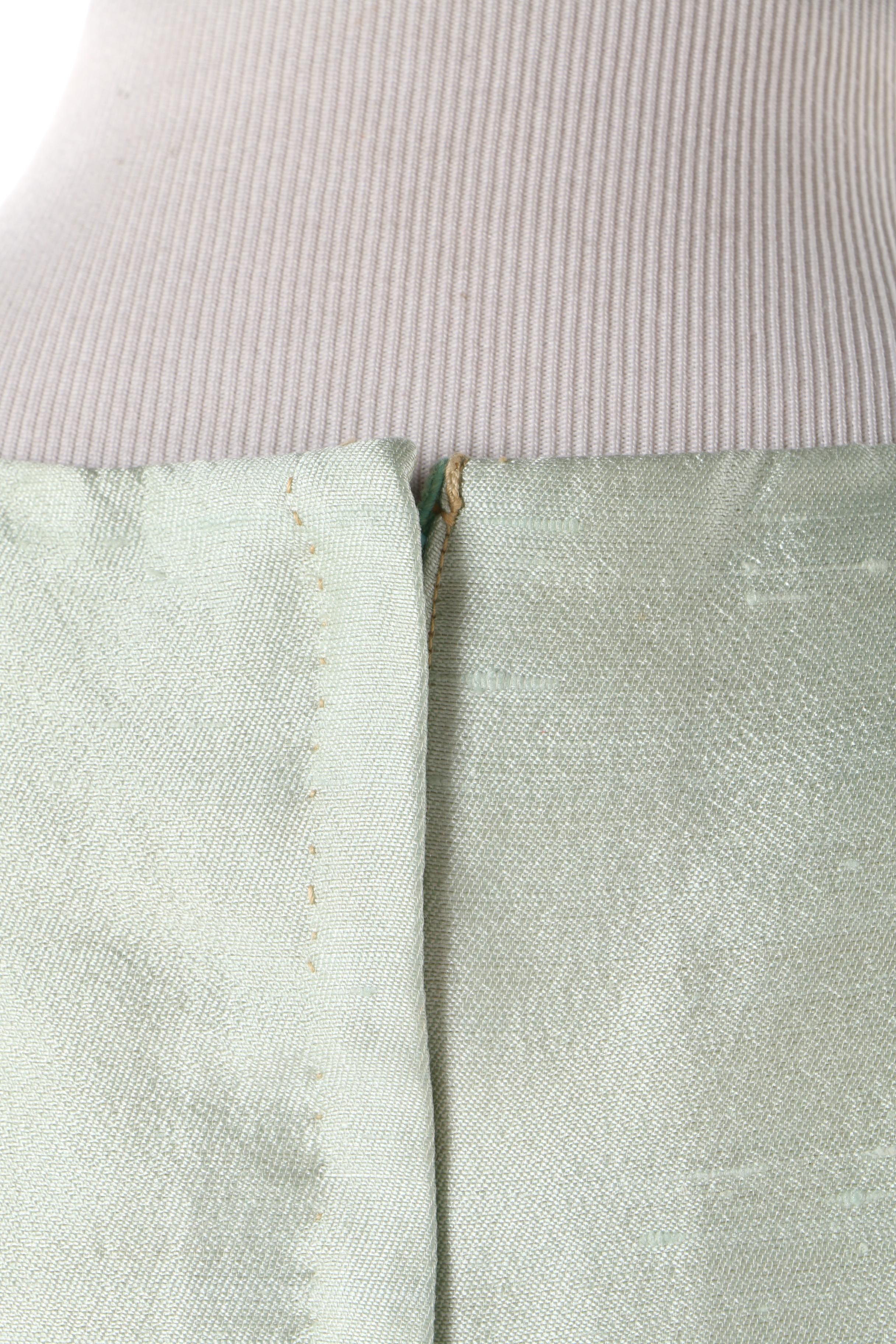 1940s Dynasty Dupioni Silk Dress, Jacket and Chinese Frog Button Brocade Maxi