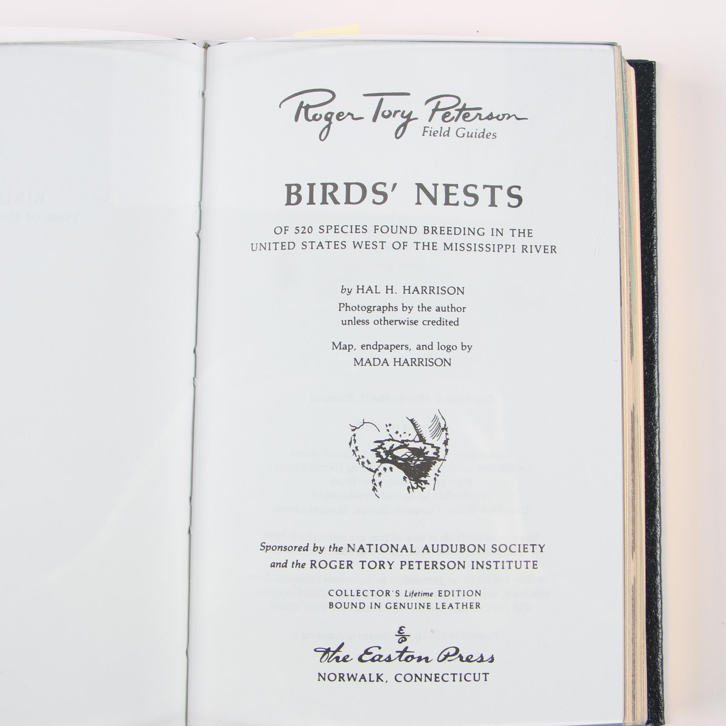 Easton Press Editions of "Roger Tory Peterson Field Guides"