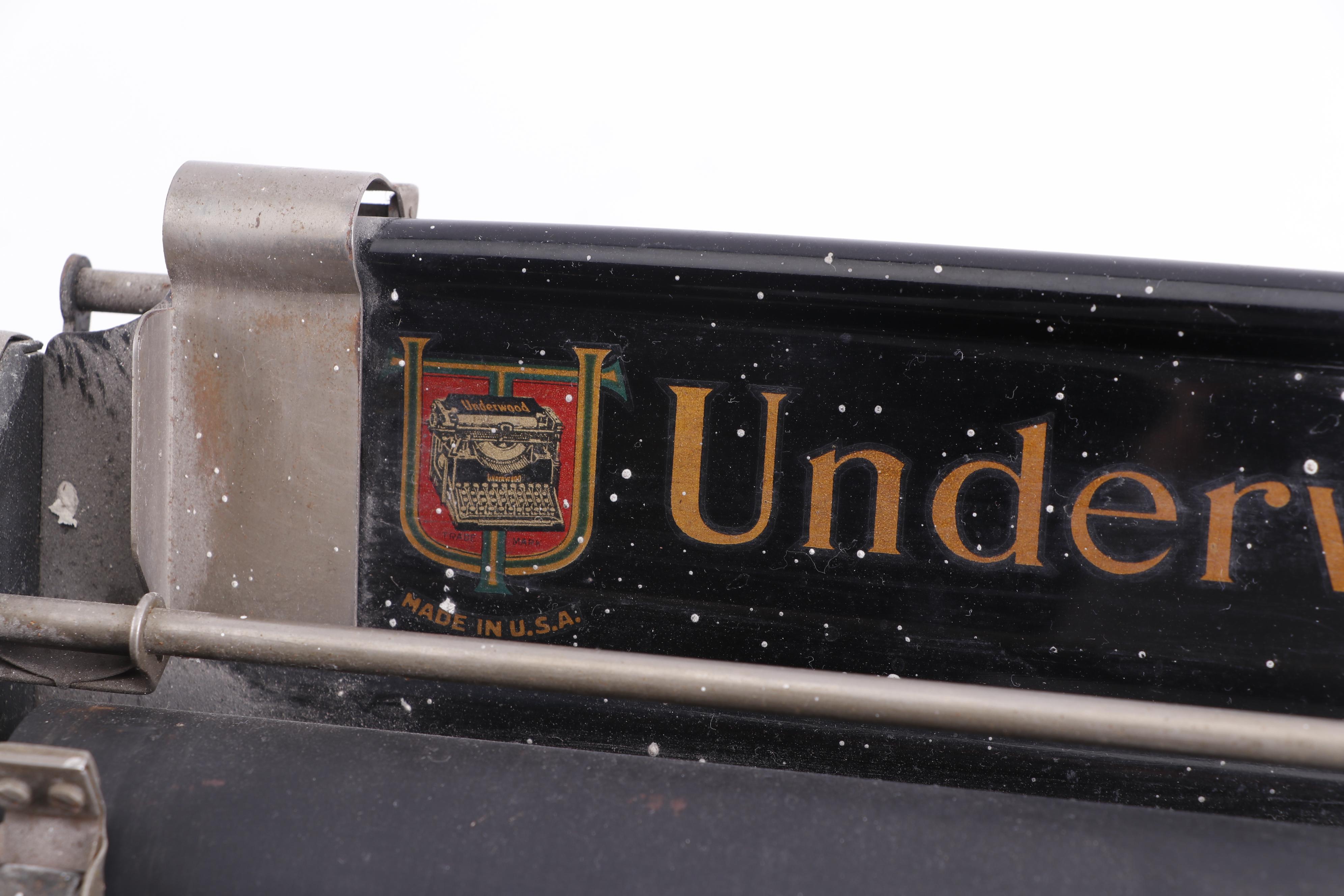 Underwood No. 5 Standard Typewriter, Early 20th Century