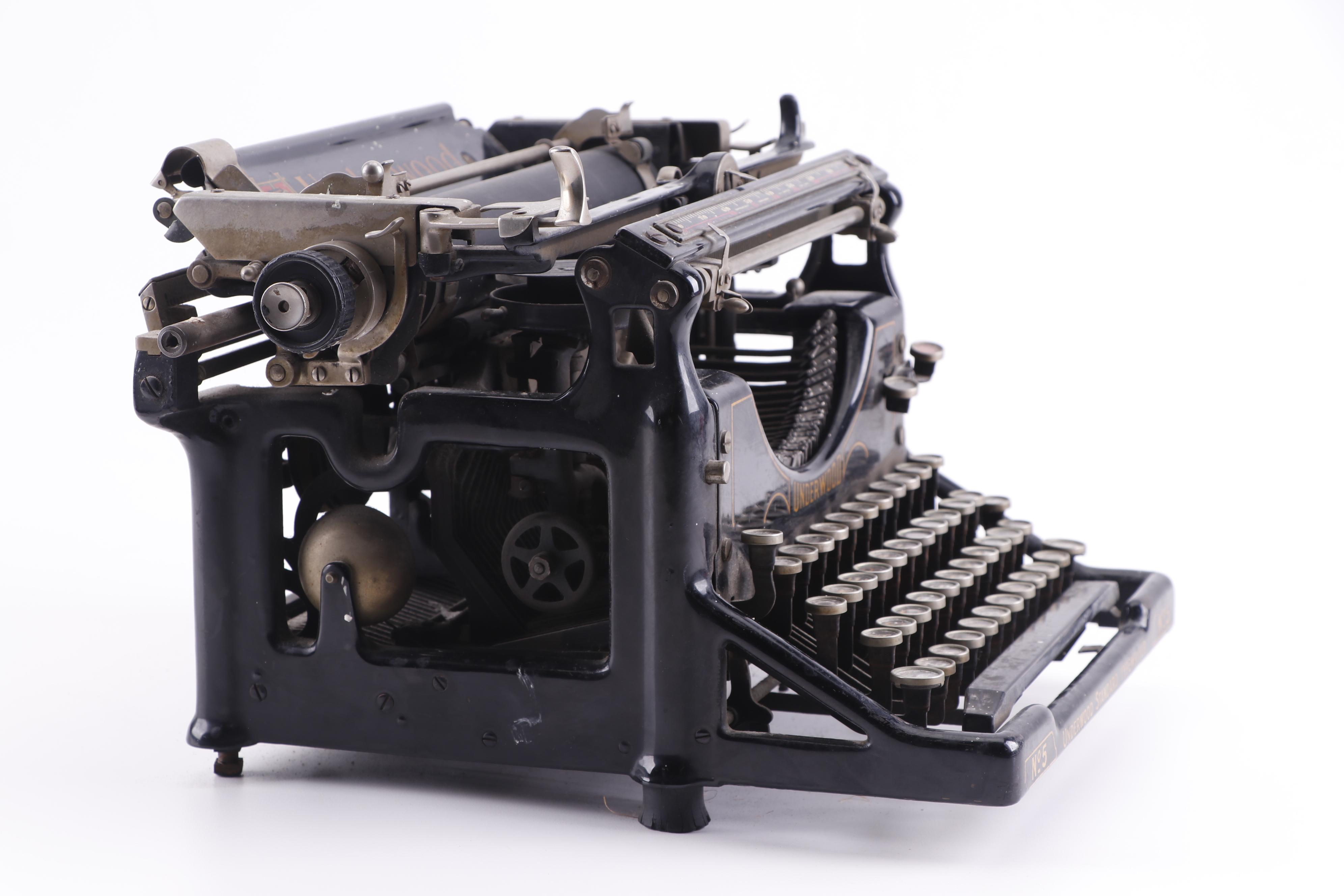 Underwood No. 5 Standard Typewriter, Early 20th Century