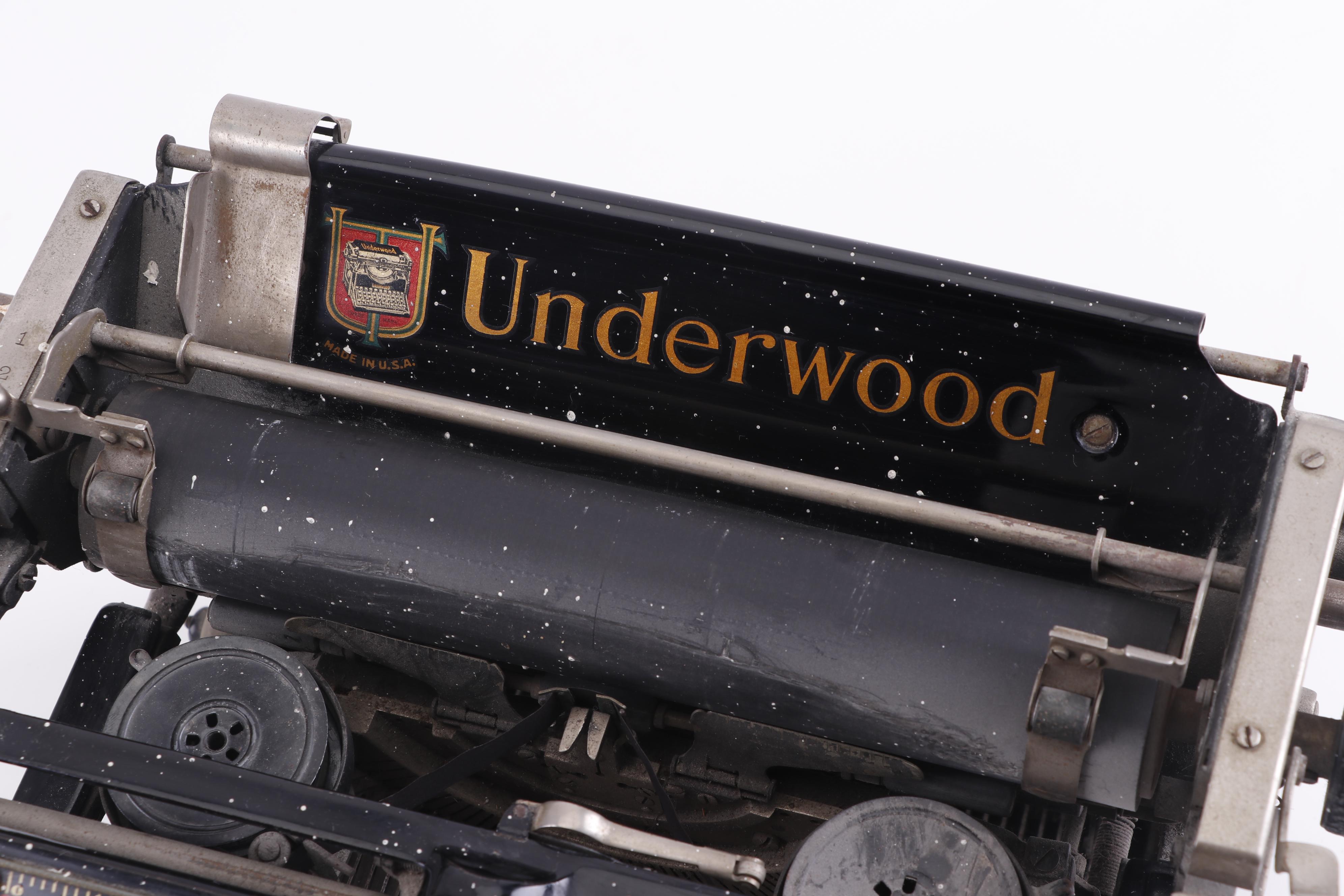 Underwood No. 5 Standard Typewriter, Early 20th Century