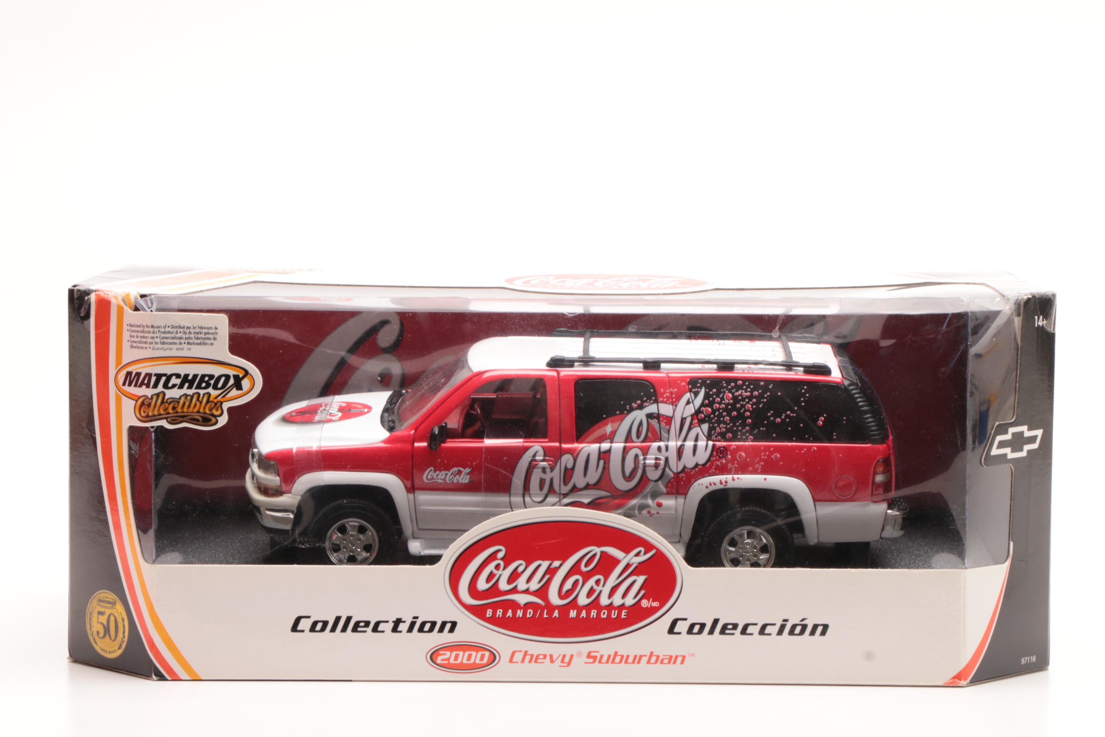 Matchbox Coca Cola Collection Die-Cast Model Cars