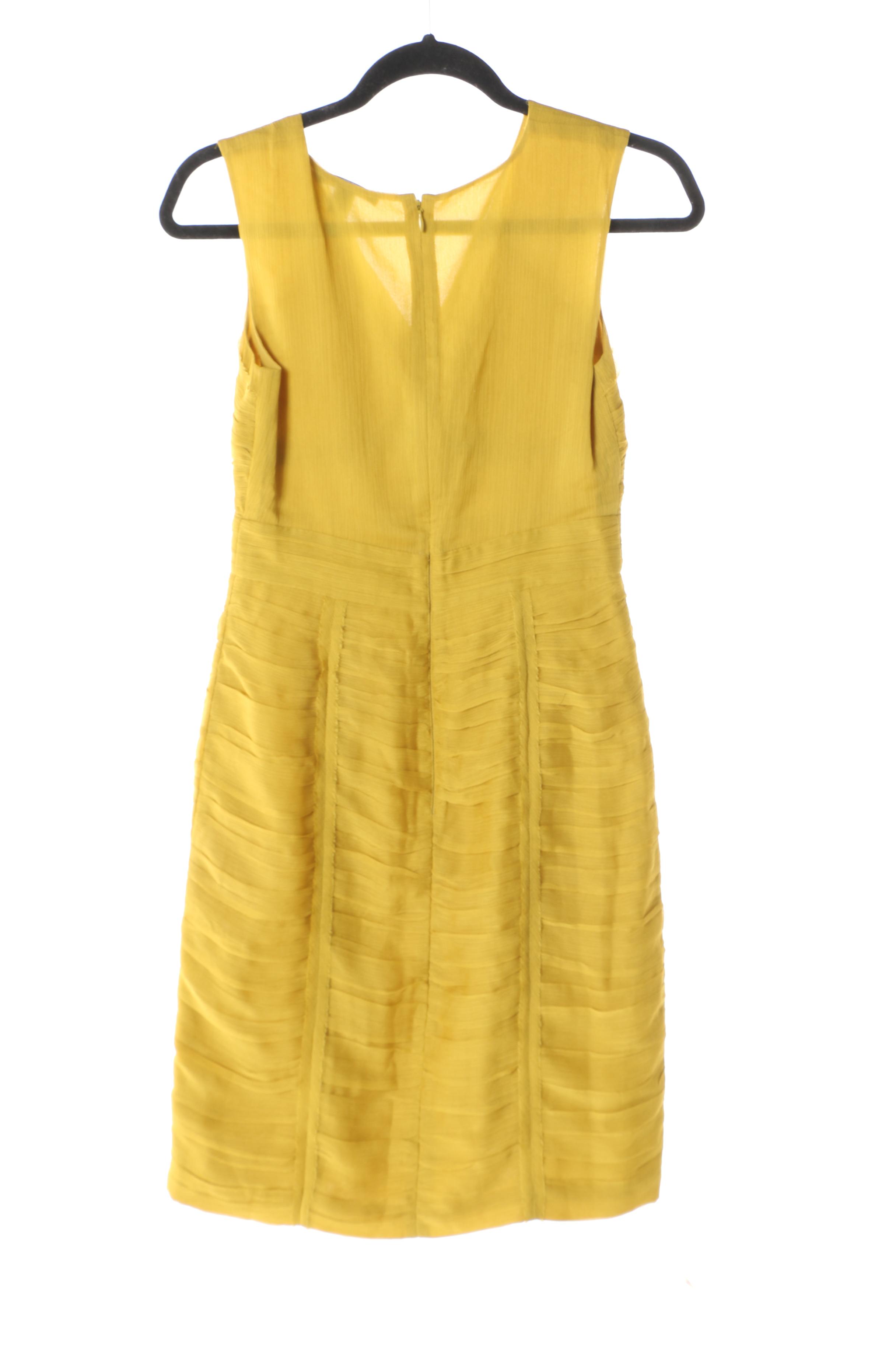 Banana Republic Animal Print and Solid Cocktail Dresses Including Silk, Wool