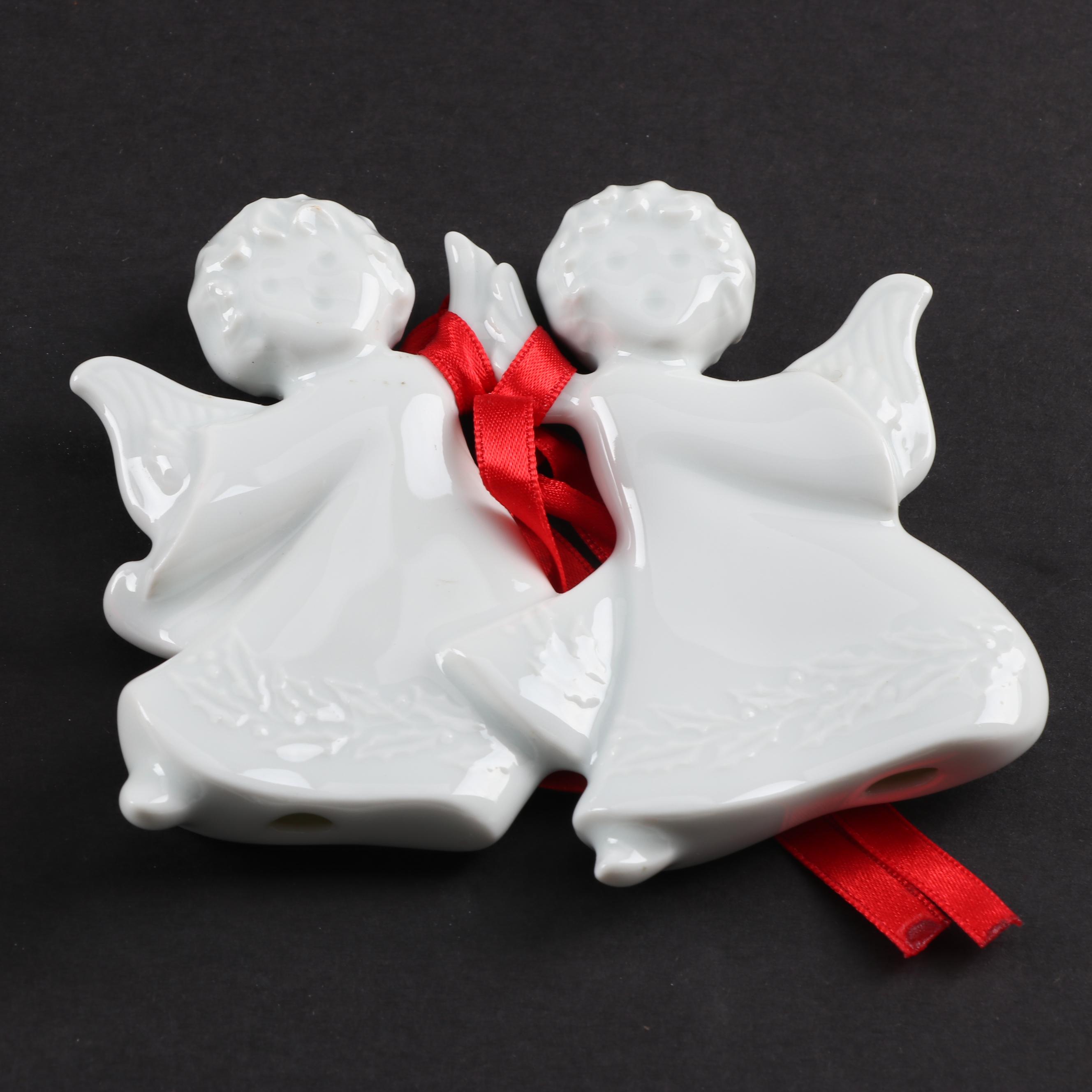 Haviland Limoges Porcelain Christmas Ornaments