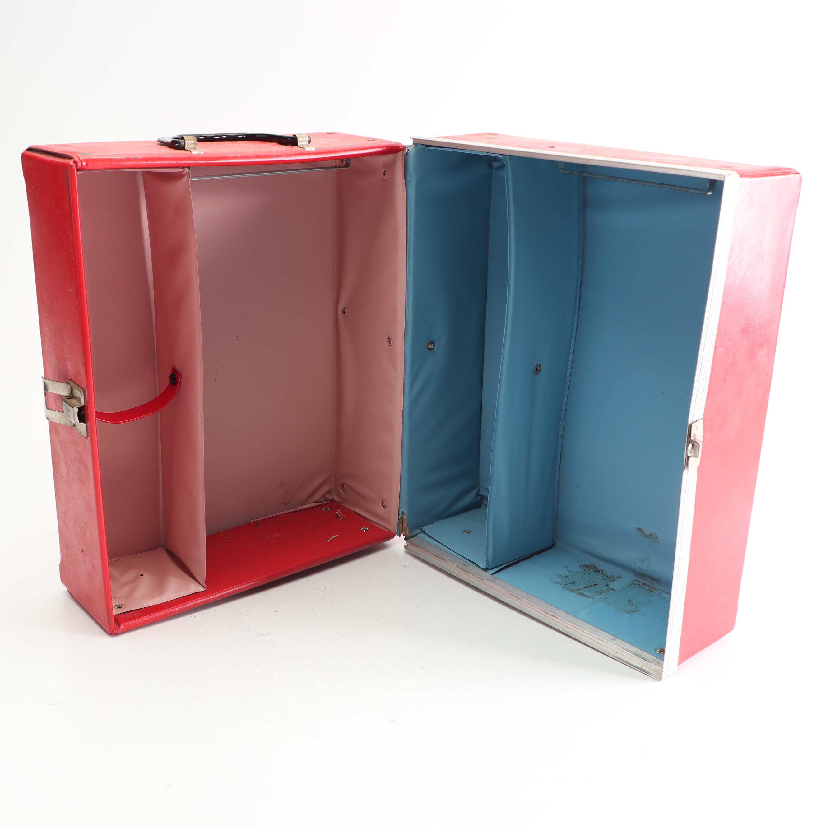 Mattel "Ponytail Barbie" Carrying Cases and Outfits, 1963