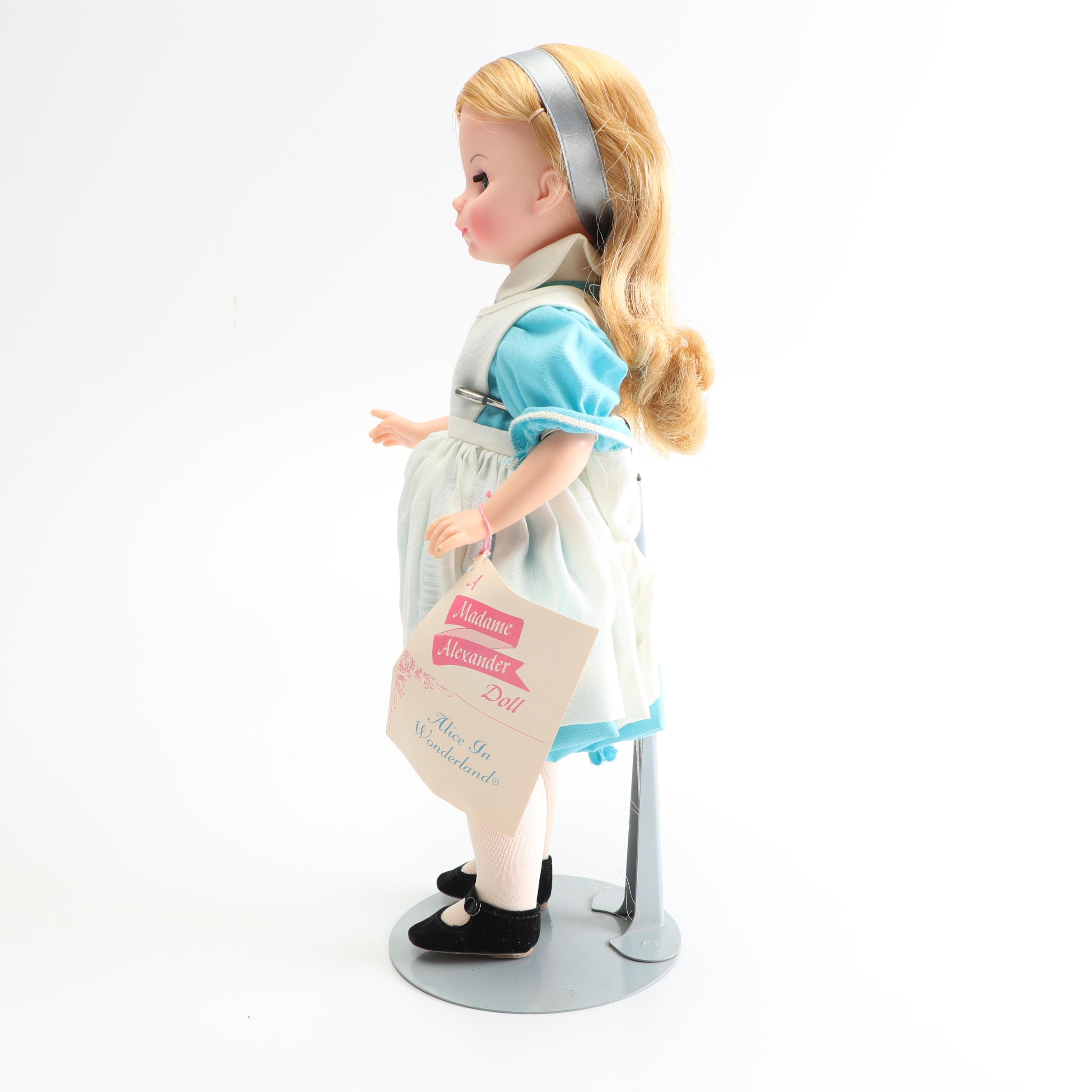 Madam Alexander "Alice in Wonderland" Doll with Novel