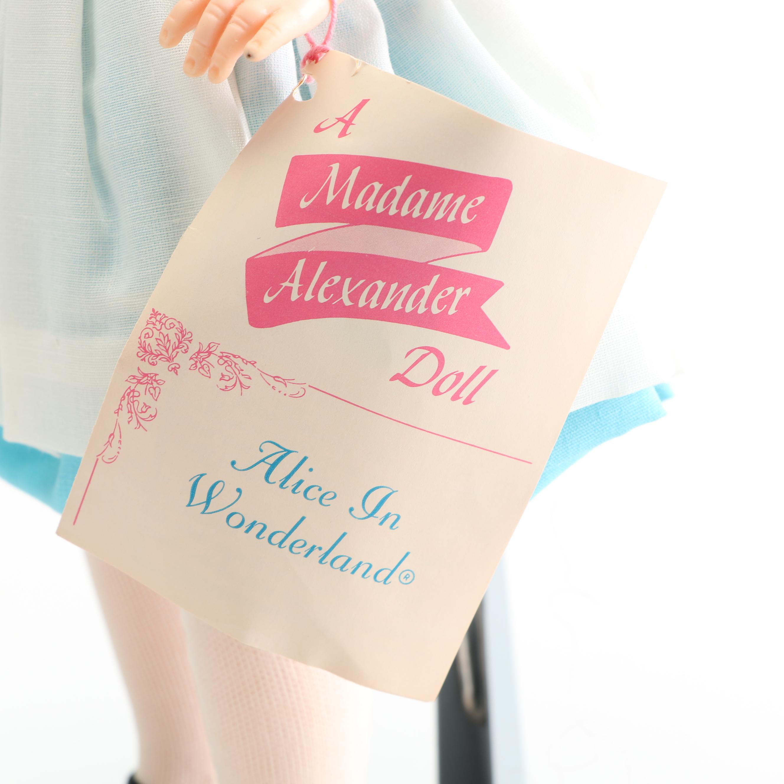 Madam Alexander "Alice in Wonderland" Doll with Novel