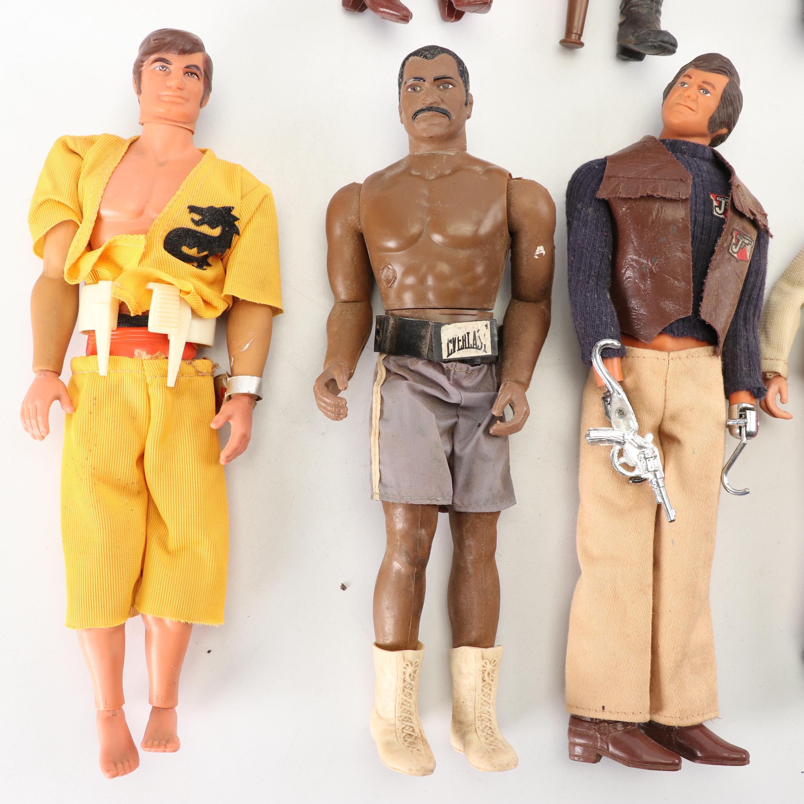 Mego "The Champ" Opponent Action Figure and More, c. 1970s