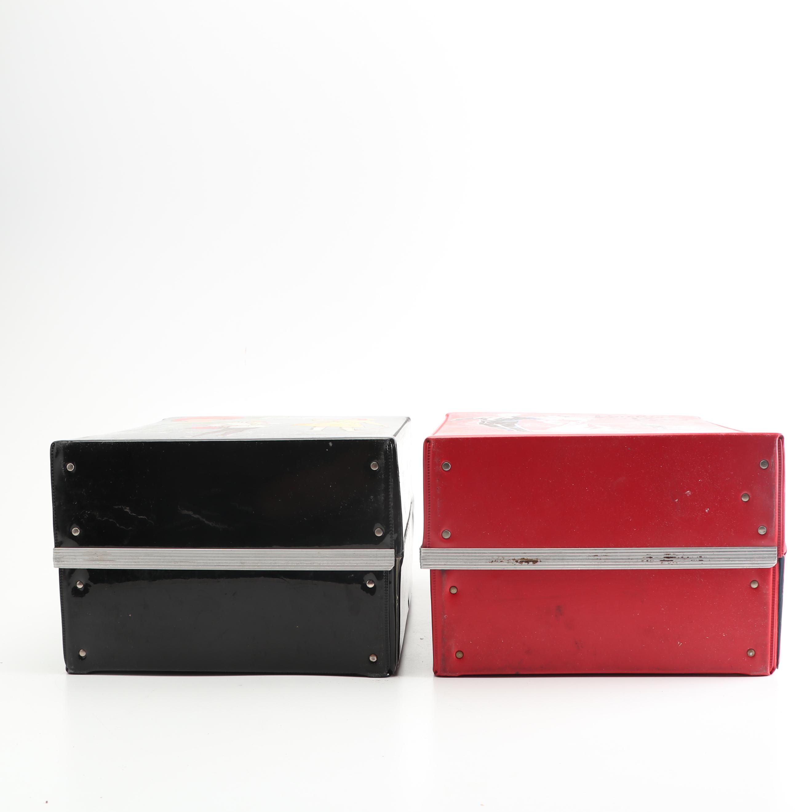 Mattel "Ponytail Barbie" Carrying Cases and Outfits, 1963