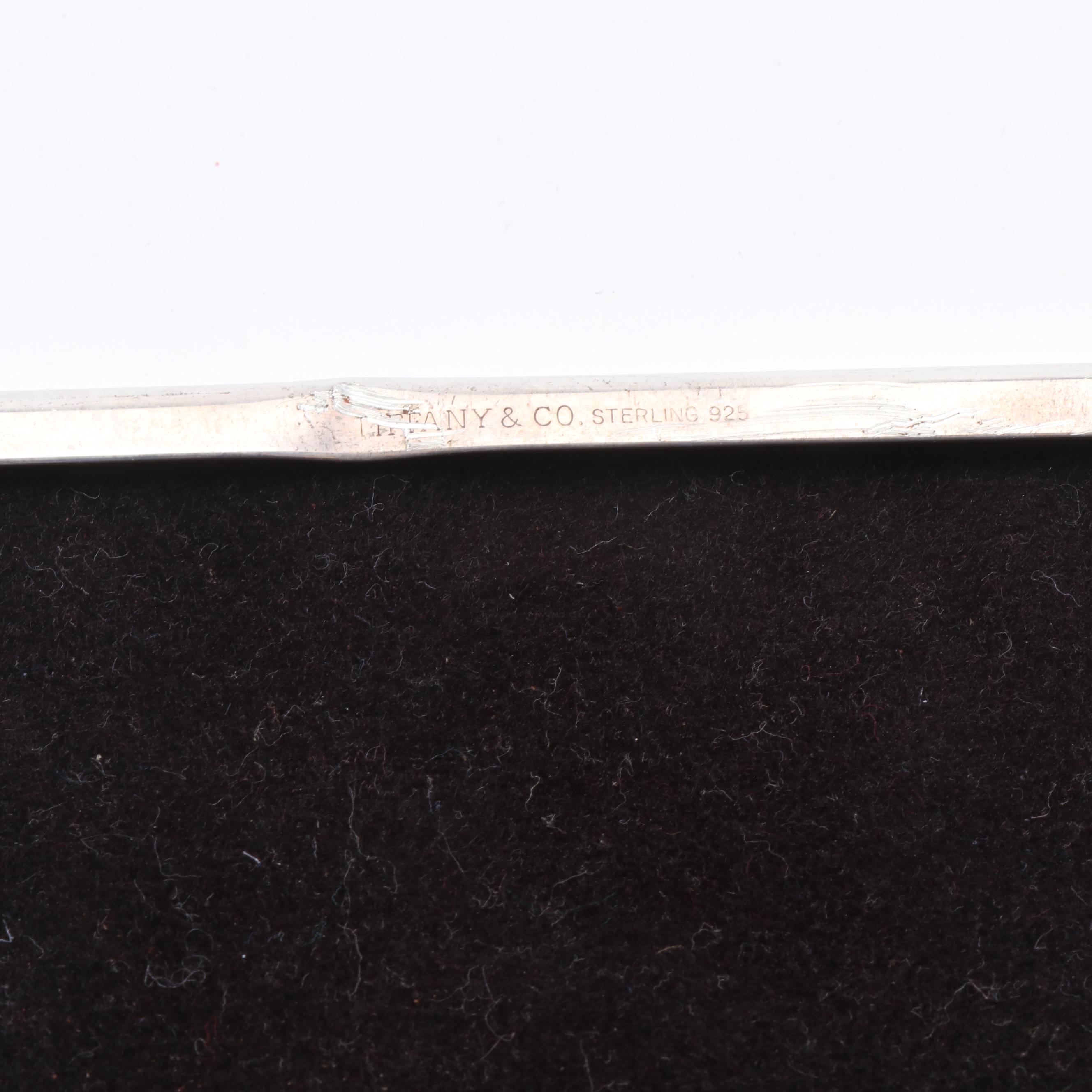 Tiffany & Co. Engraved Sterling Silver Picture Frame