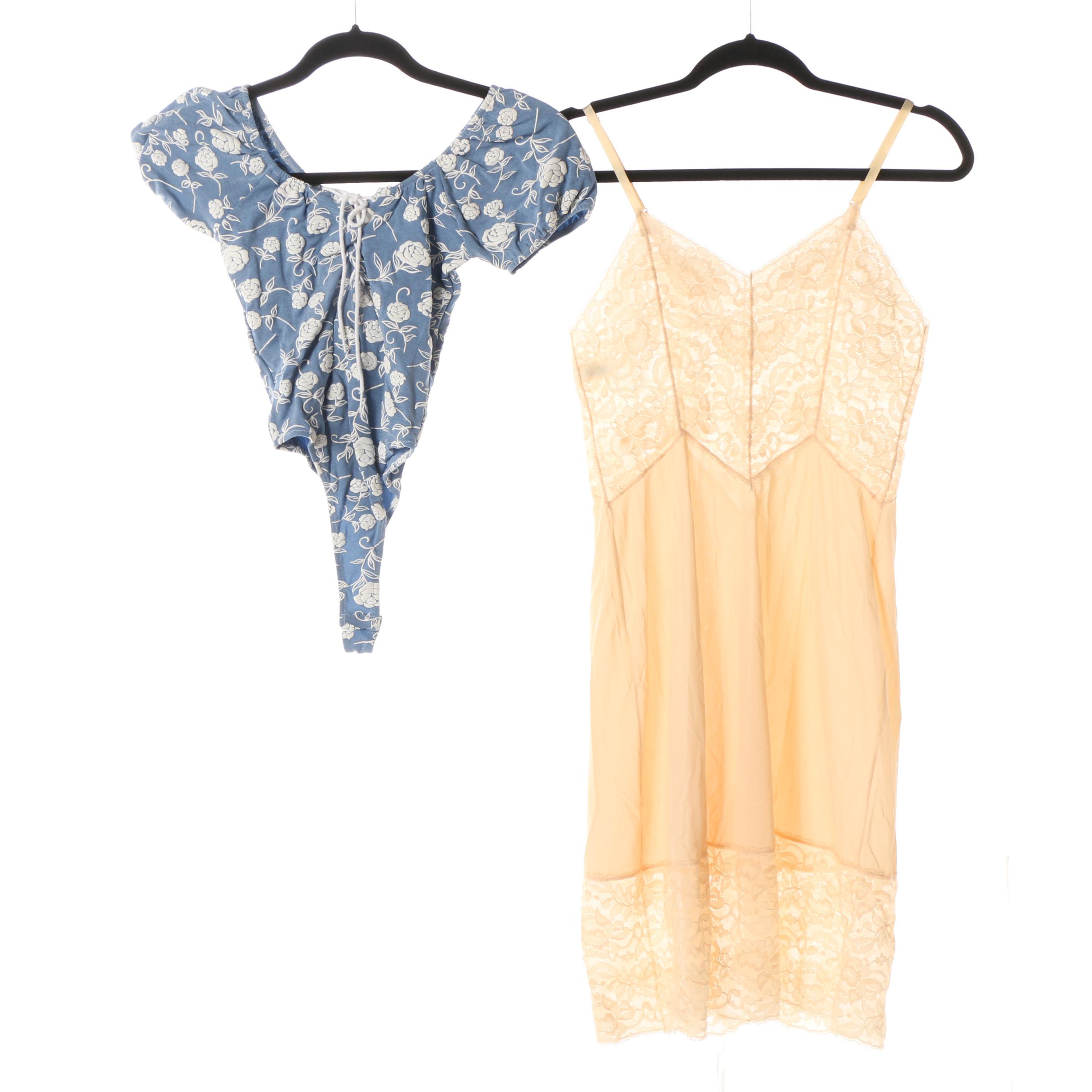 Lingerie, Bodysuits and Swim Cover-up Including Frederick's of Hollywood