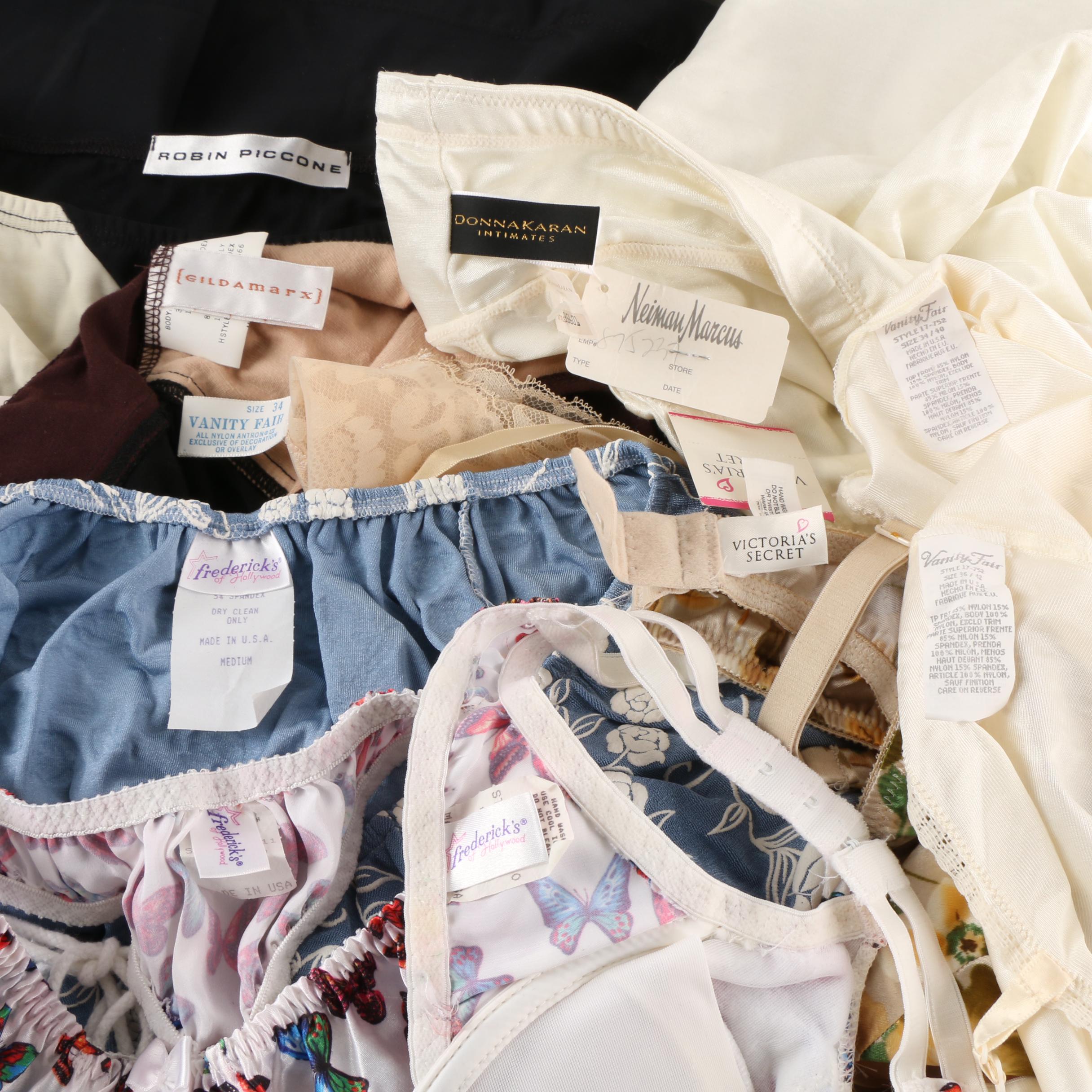 Lingerie, Bodysuits and Swim Cover-up Including Frederick's of Hollywood