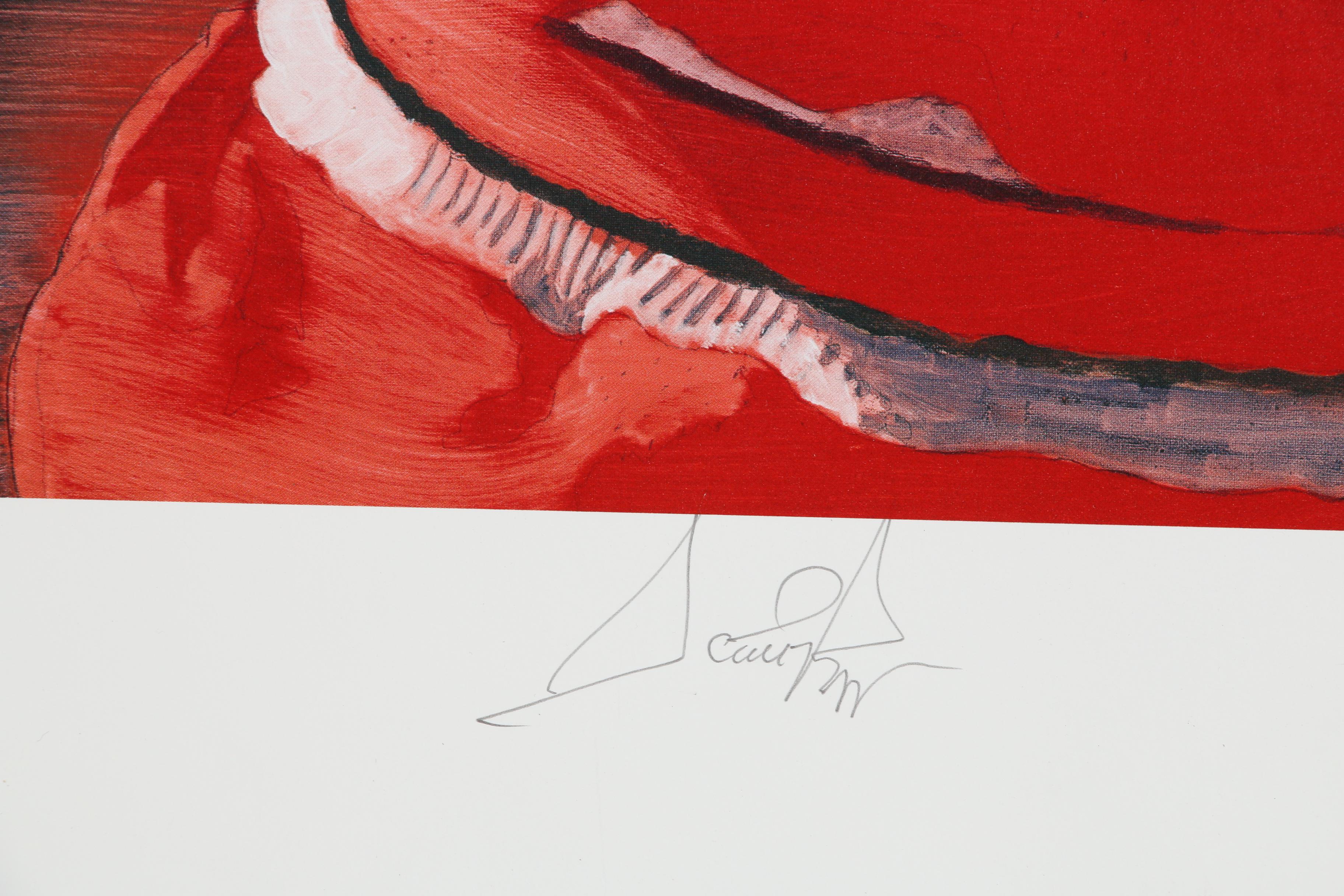 Scottie Pippen Autographed Limited Edition Offset Lithograph Poster