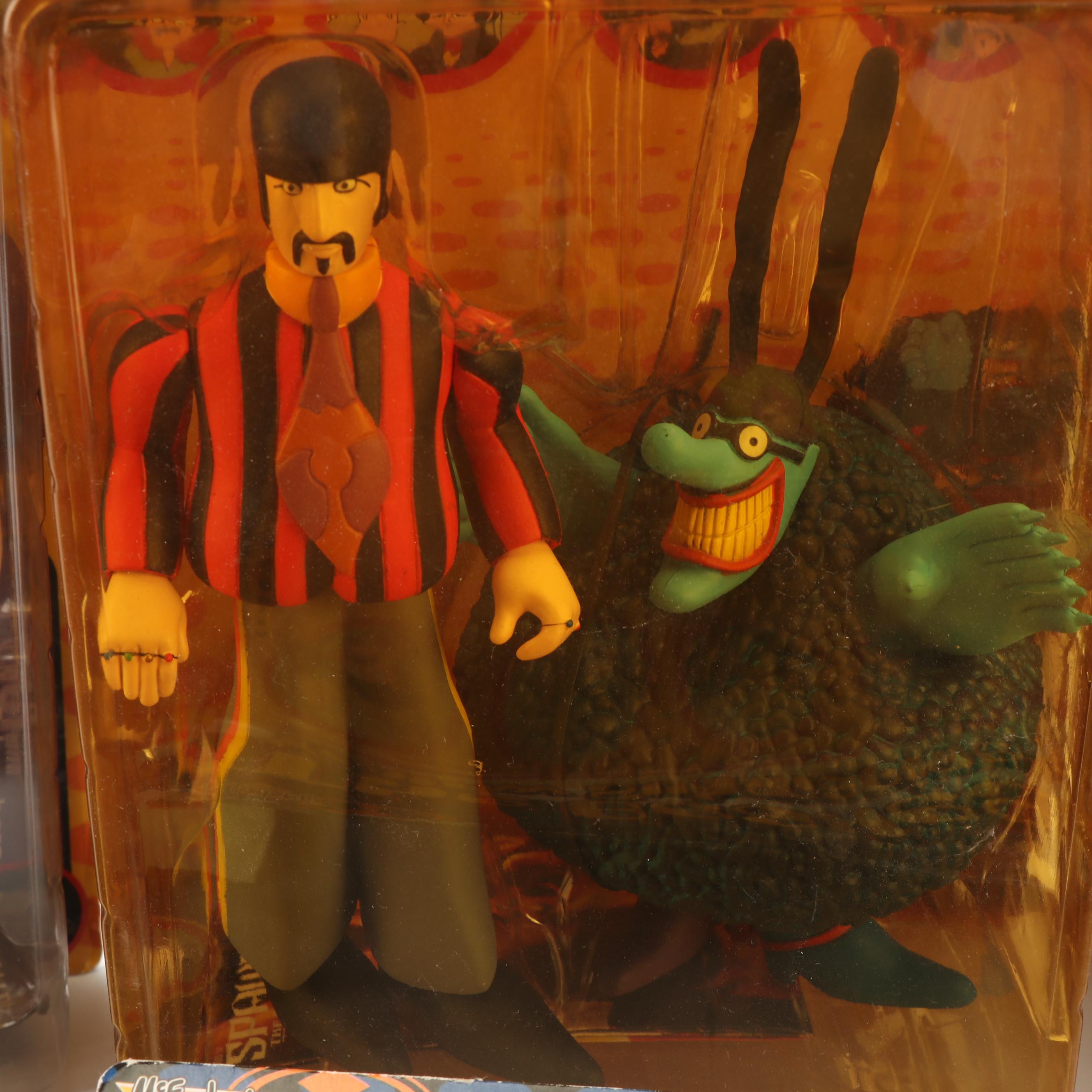 McFarlane Toys The Beatles "Yellow Submarine" Action Figures