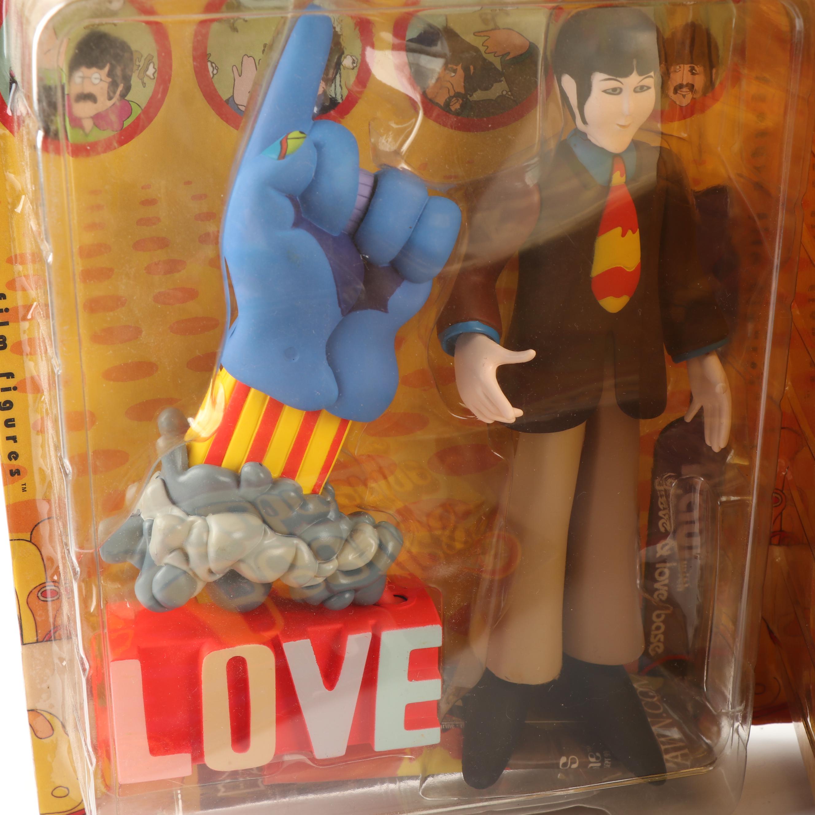 McFarlane Toys The Beatles "Yellow Submarine" Action Figures