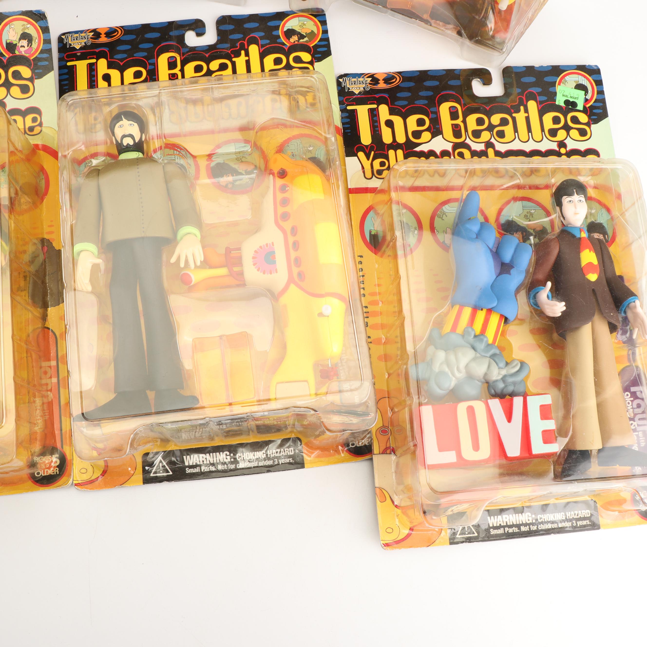 McFarlane Toys The Beatles "Yellow Submarine" Action Figures
