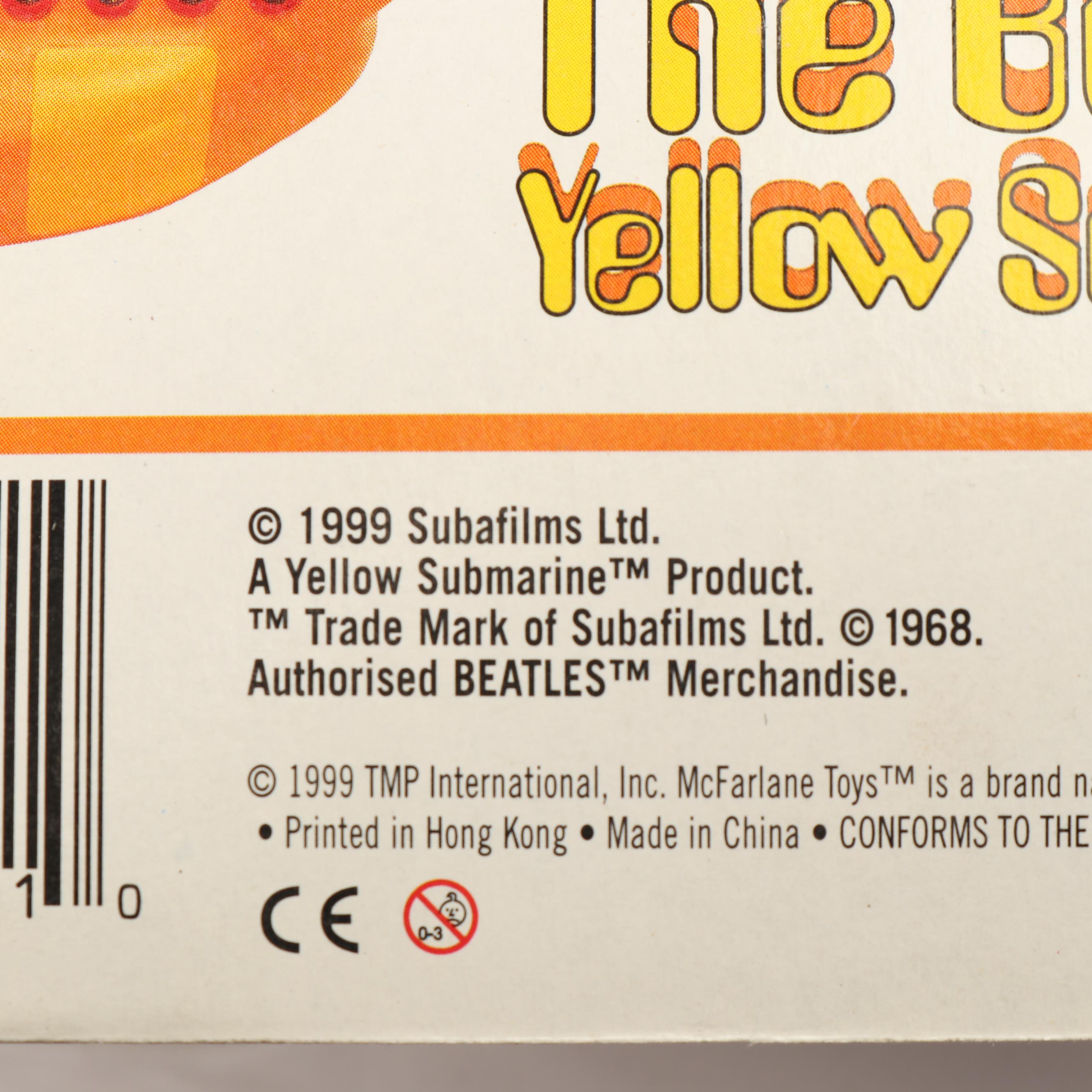 McFarlane Toys The Beatles "Yellow Submarine" Action Figures