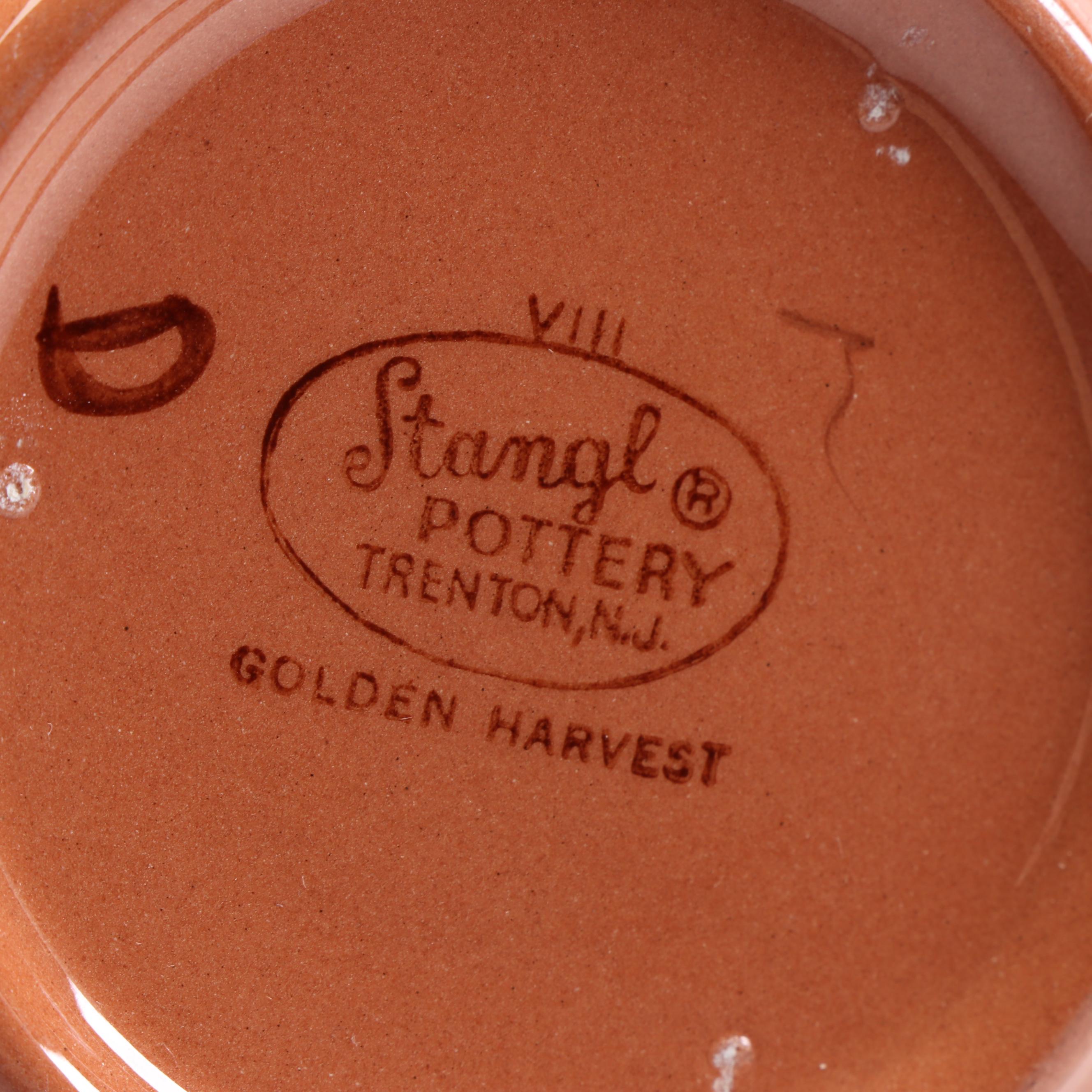 Stangl Pottery "Golden Harvest" Dinnerware c. 1953-78