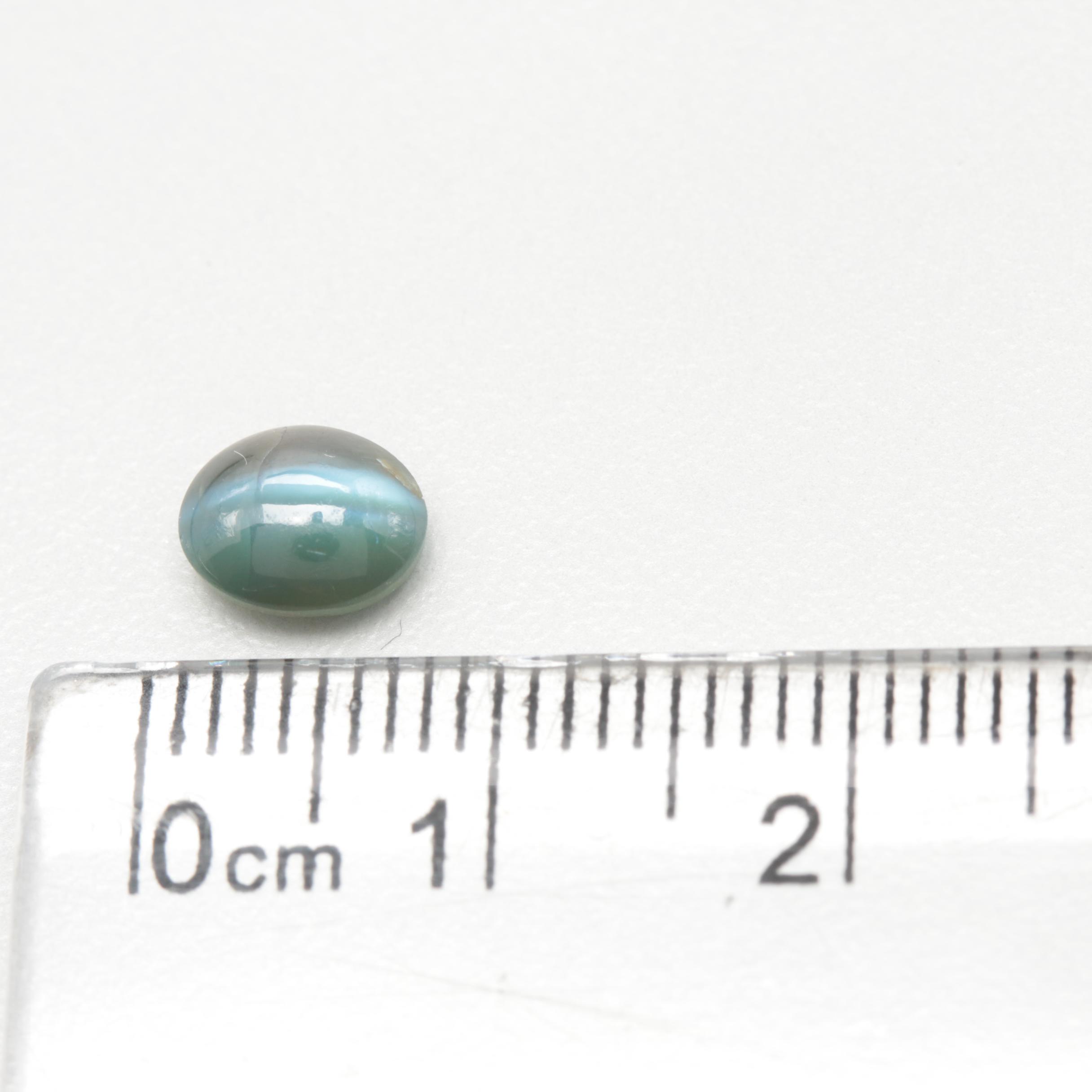 Loose 4.91 CTW Cat's Eye Alexandrite Oval Cabochon Assortment