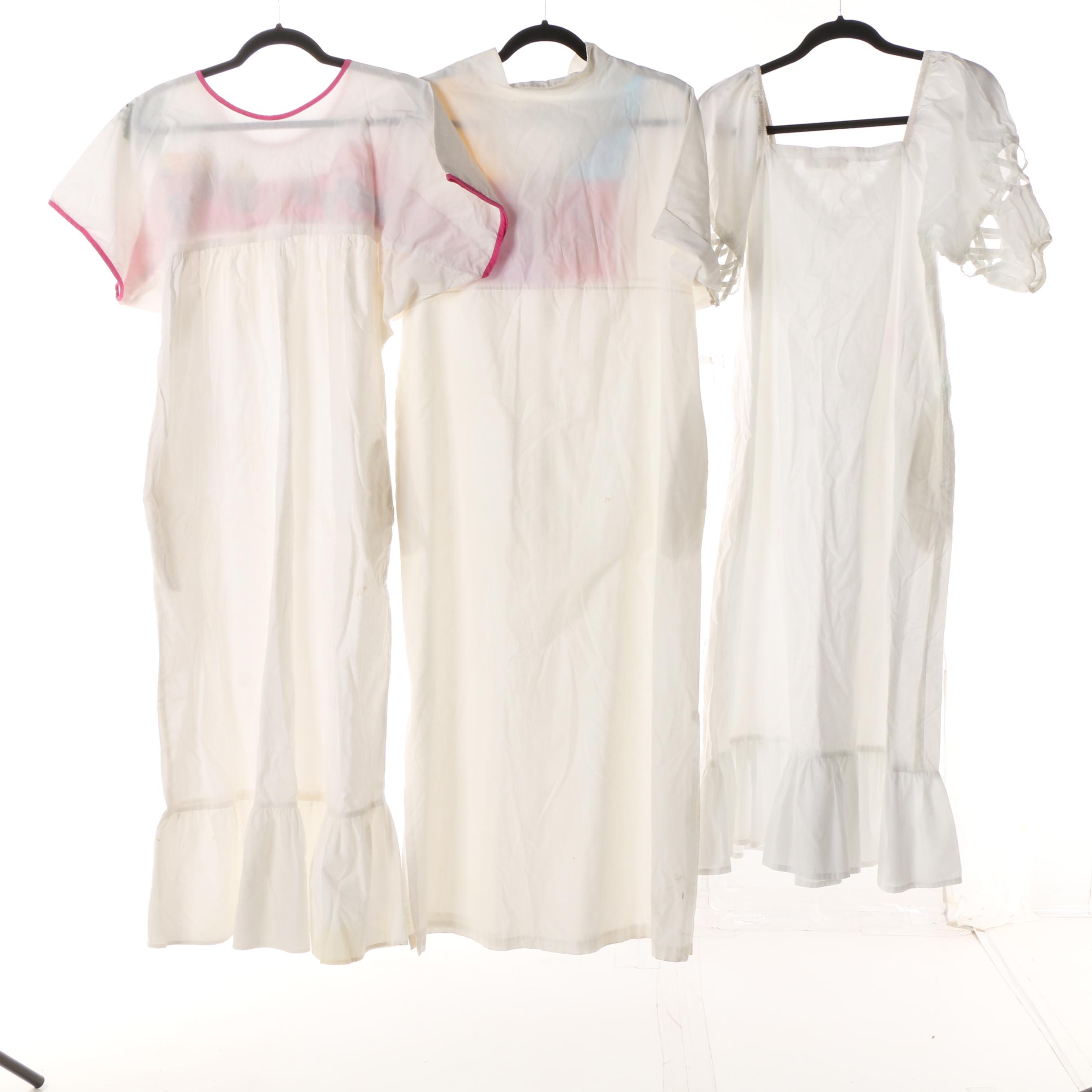 Women's Vintage Embroidered Cotton Caftans and Lounge Wear including Hyacinth