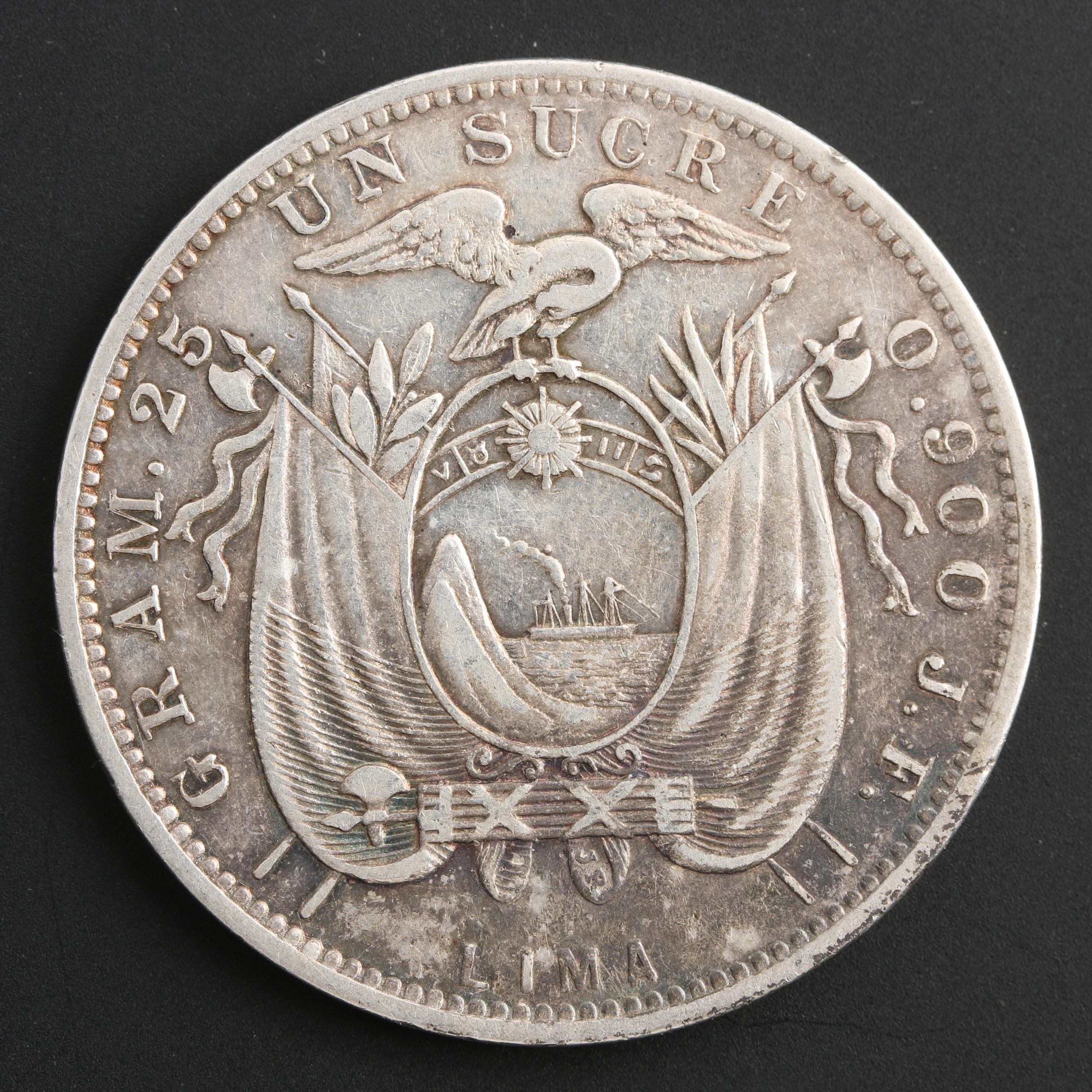 Group of 115 Foreign Coins, Including Old Silver Coins