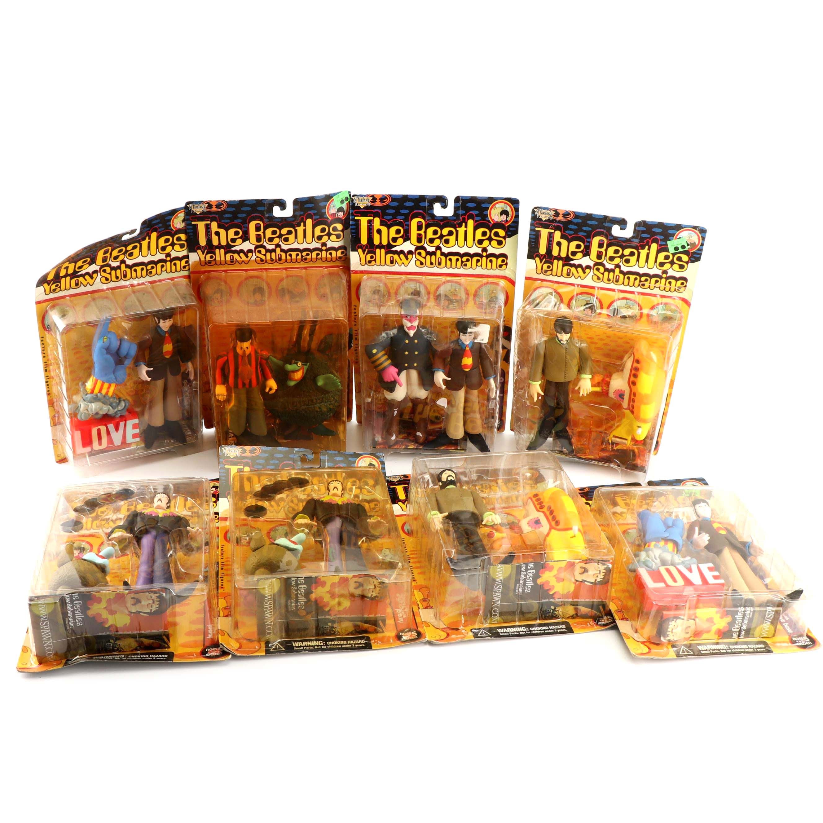McFarlane Toys The Beatles "Yellow Submarine" Action Figures