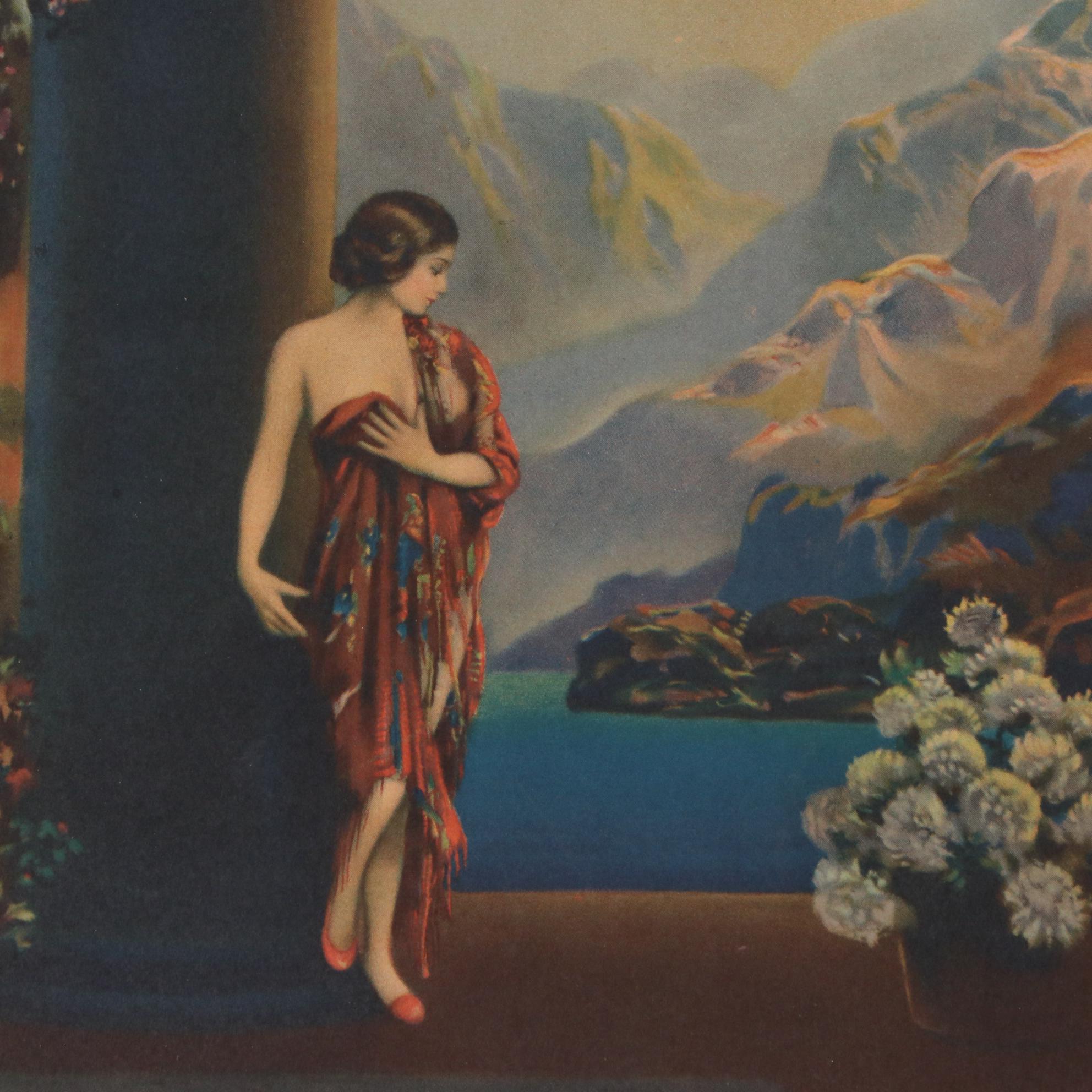 Assorted Prints Including 19th-Century Political Cartoon and Chromolithograph