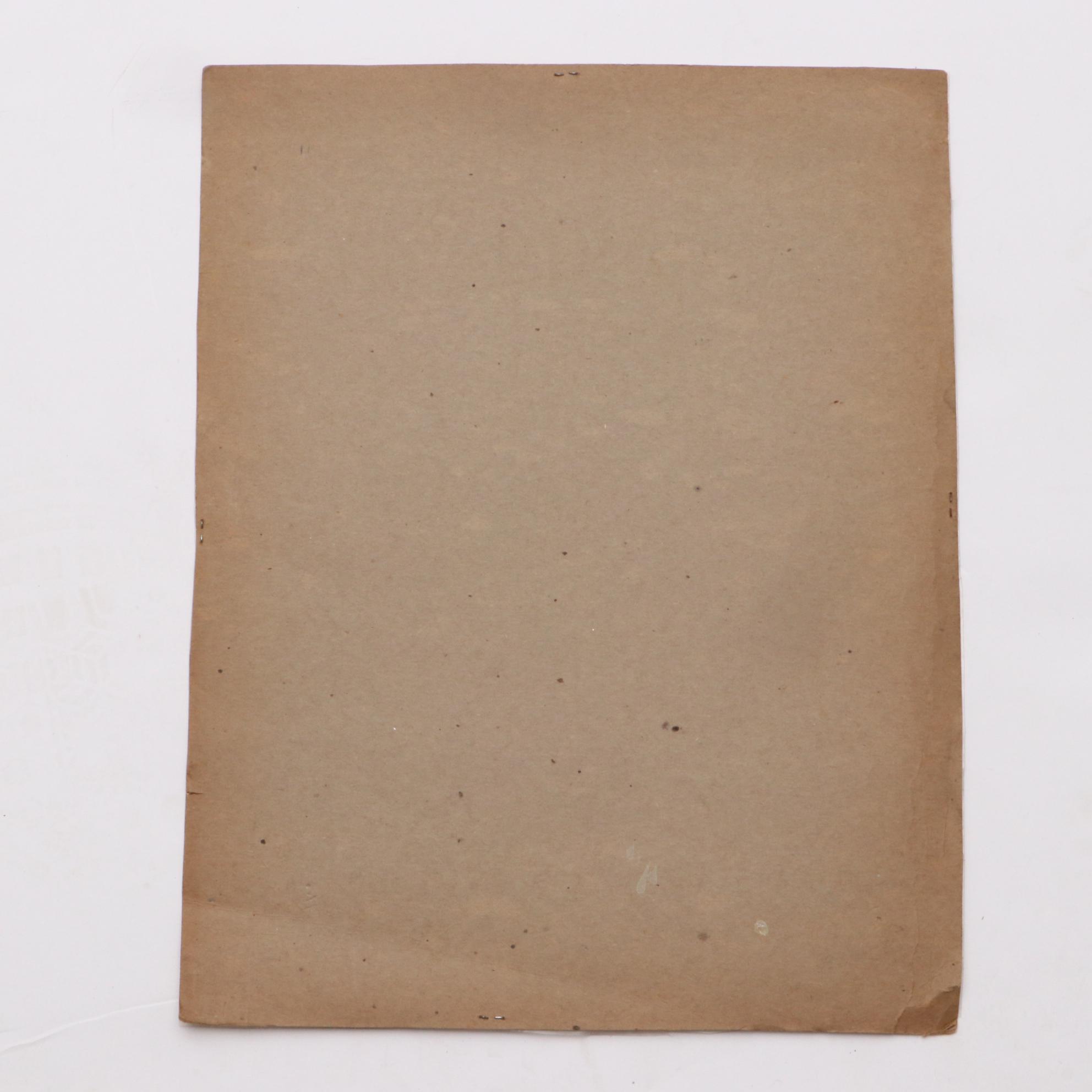 Assorted Prints Including 19th-Century Political Cartoon and Chromolithograph