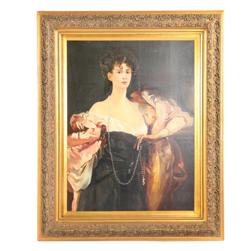 Davieson Copy Oil Painting after John Singer Sargent