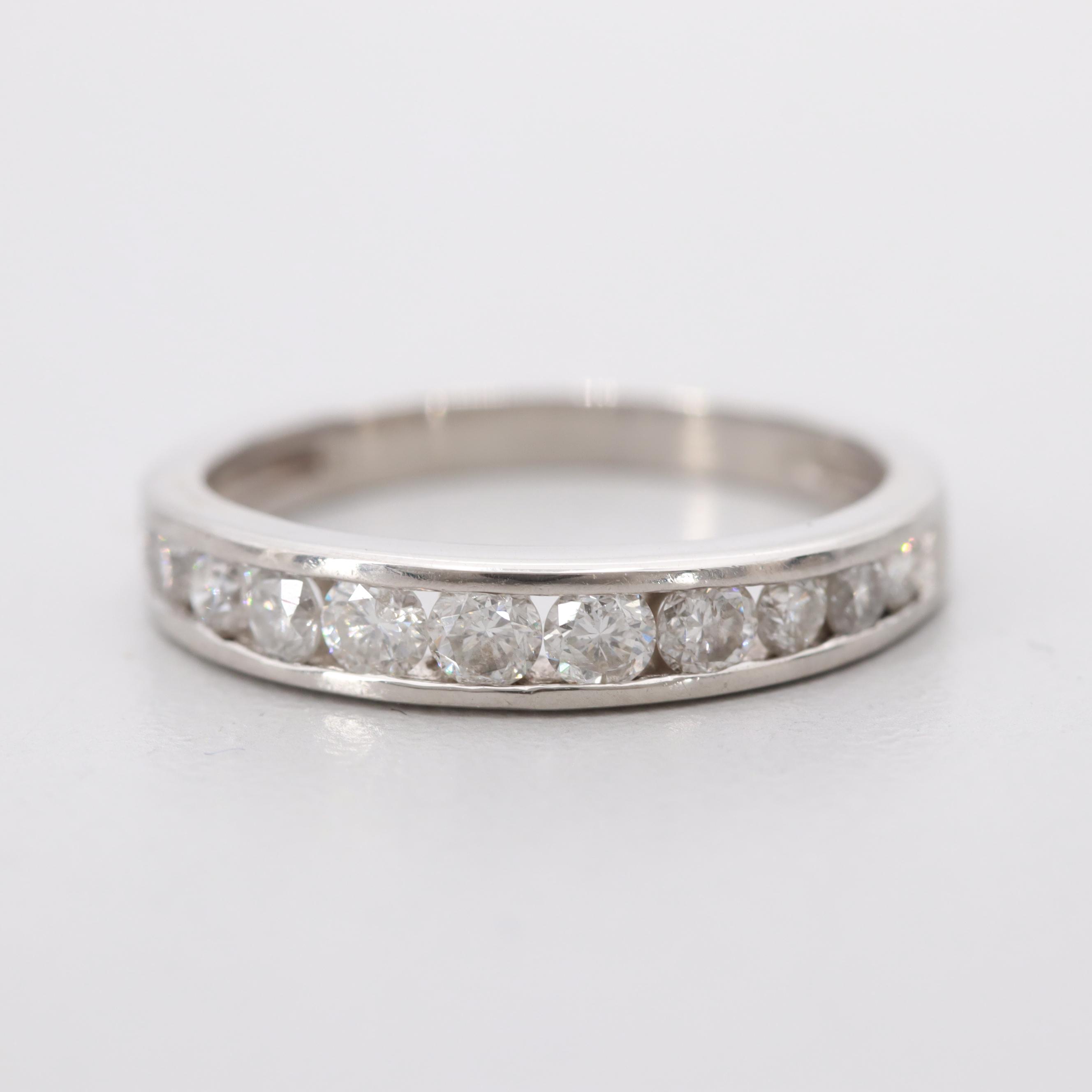 Platinum Diamond Anniversary Band