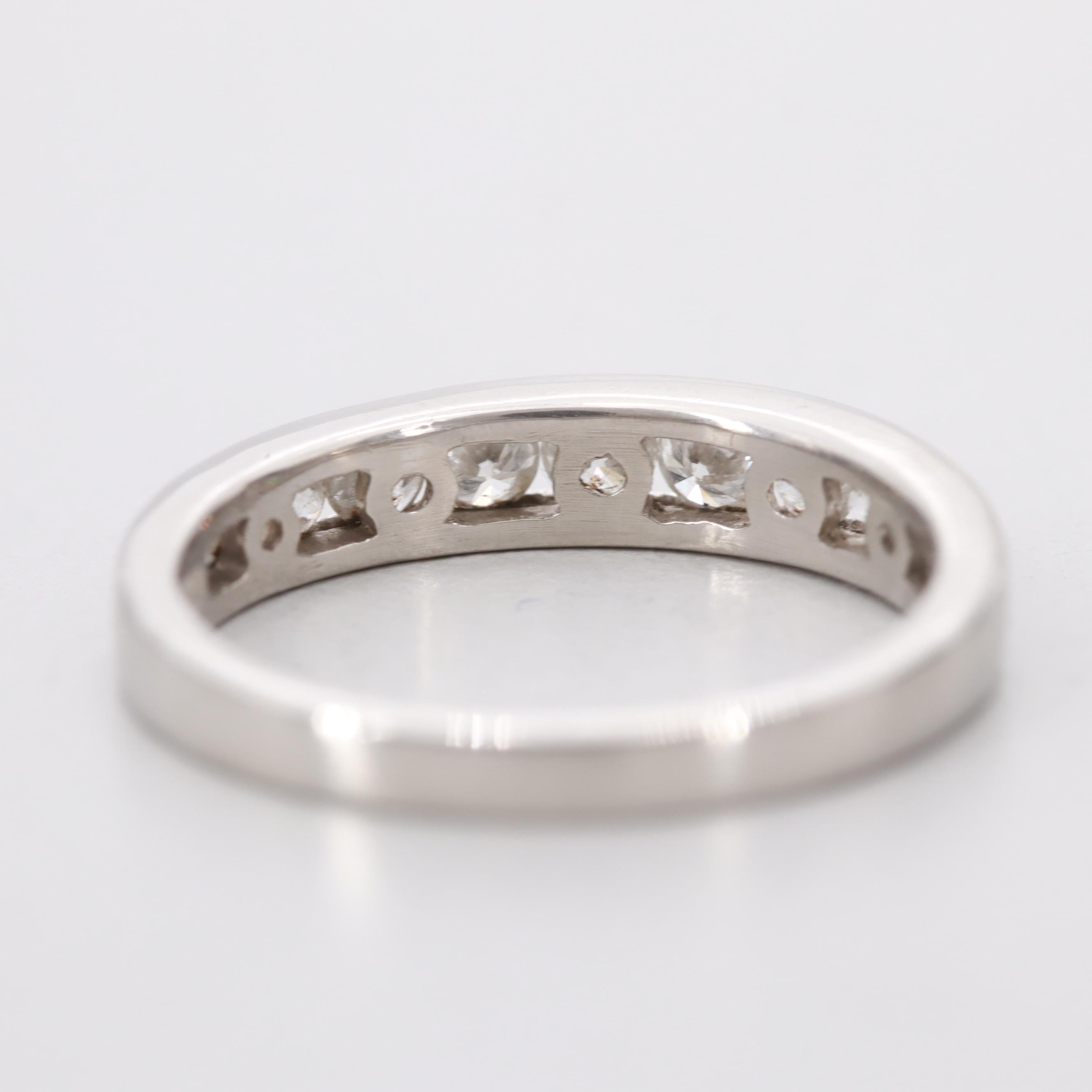 Platinum Diamond Anniversary Band