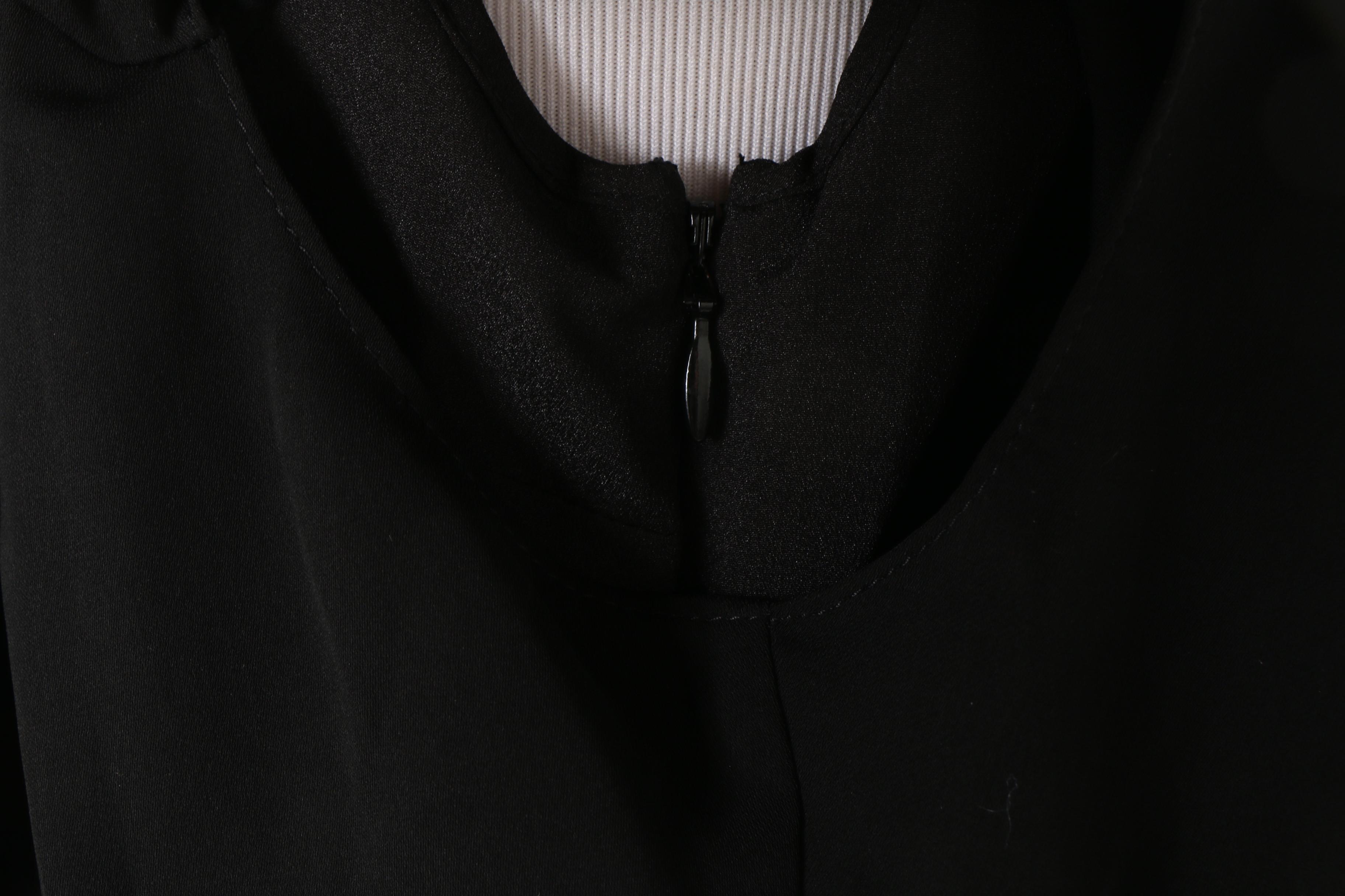 Halston Heritage Black Evening Dress with Original Tags