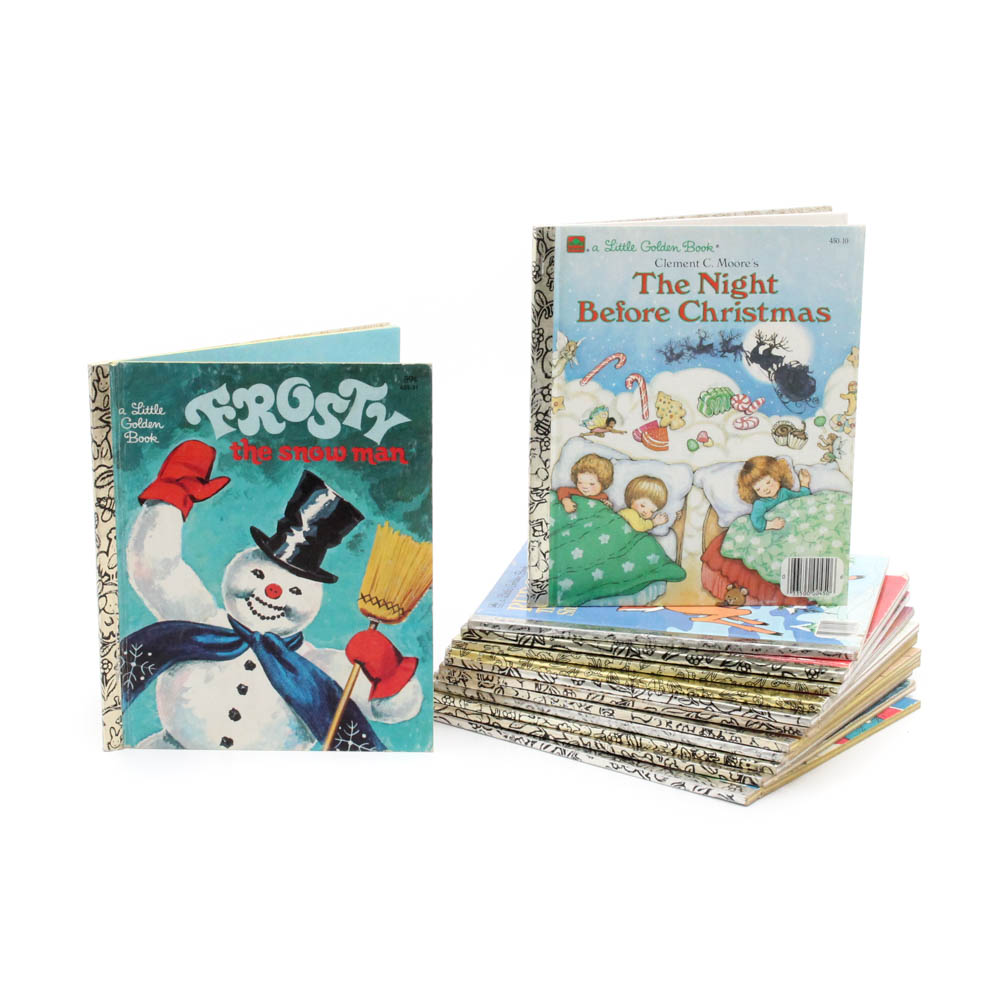 Christmas Themed Little Golden Books
