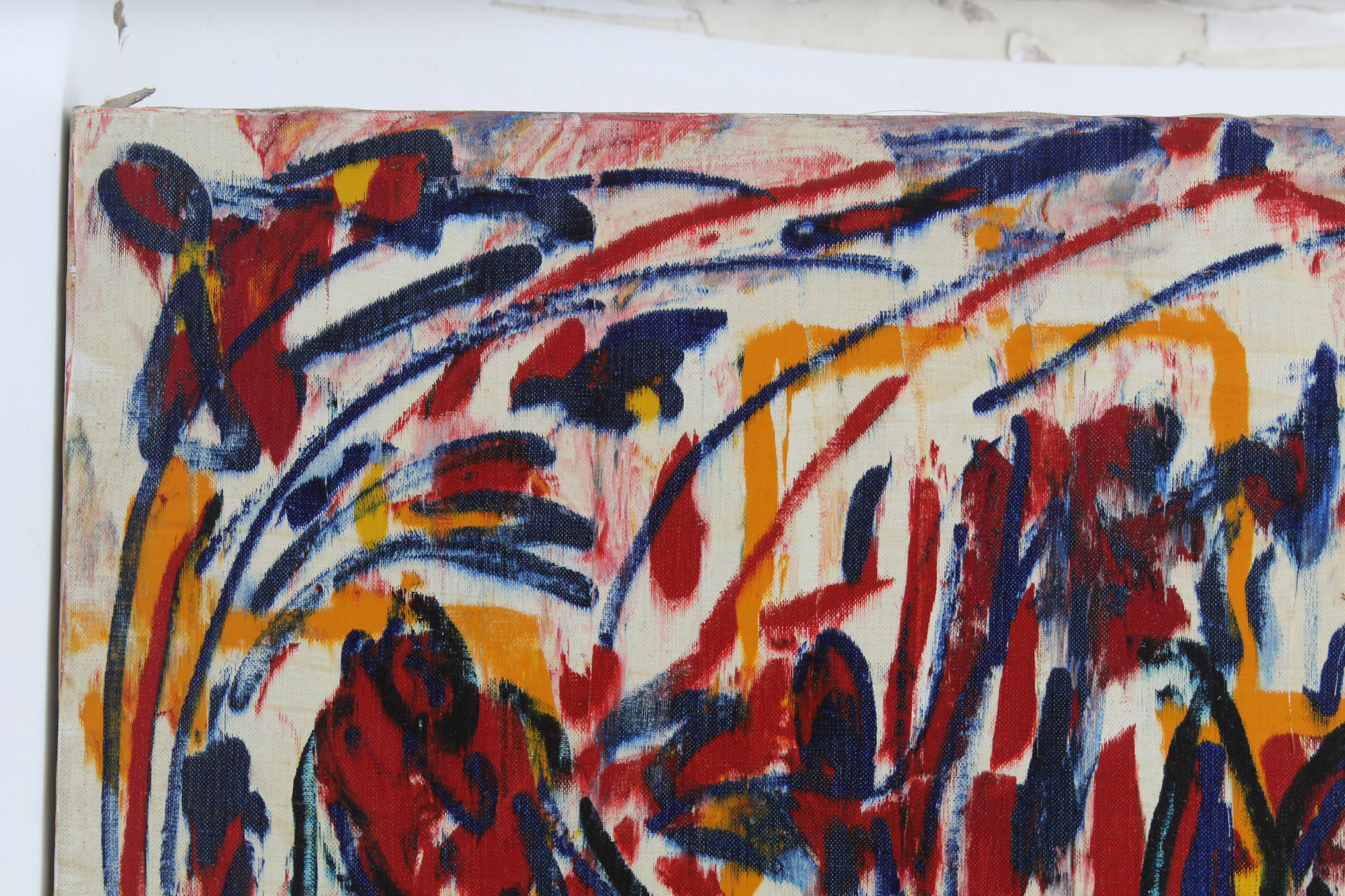 Rodney Landsman Oil Painting "But all my friends are..."