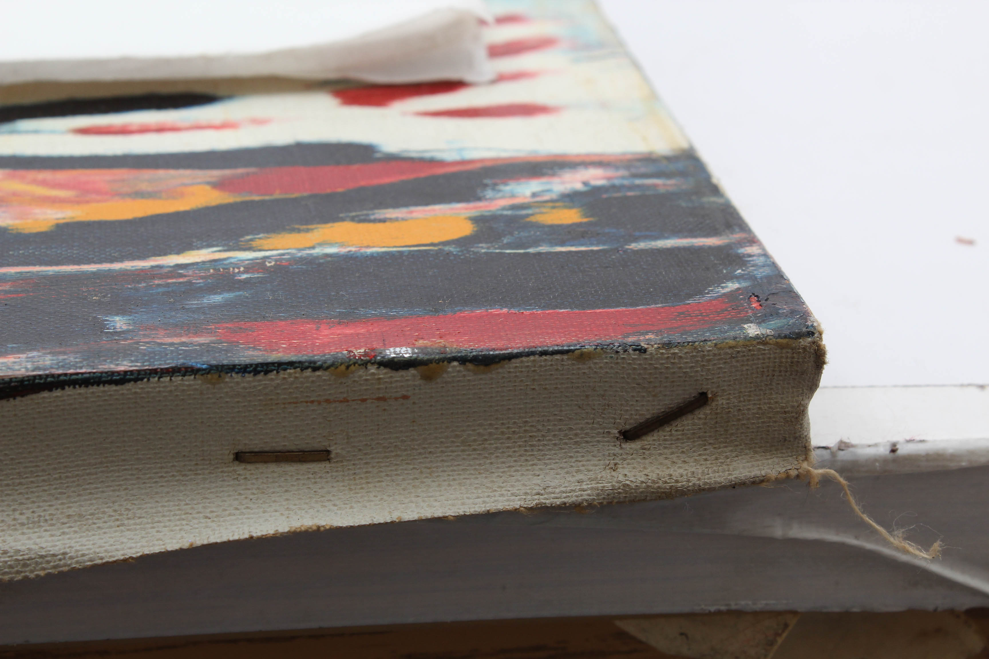 Rodney Landsman Oil Painting "But all my friends are..."