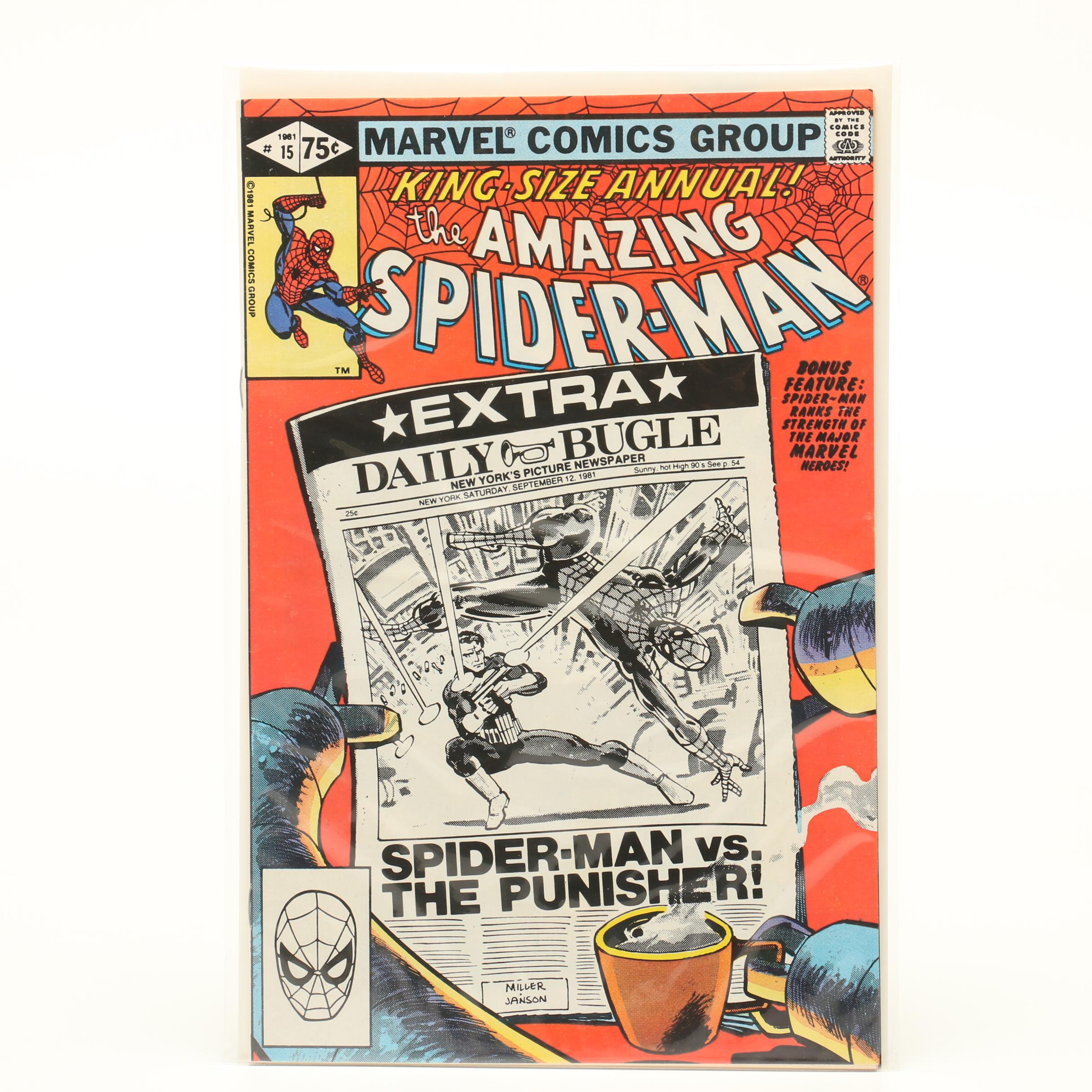 Bronze Age "The Amazing Spider-Man" King Size and Annual Comic Books
