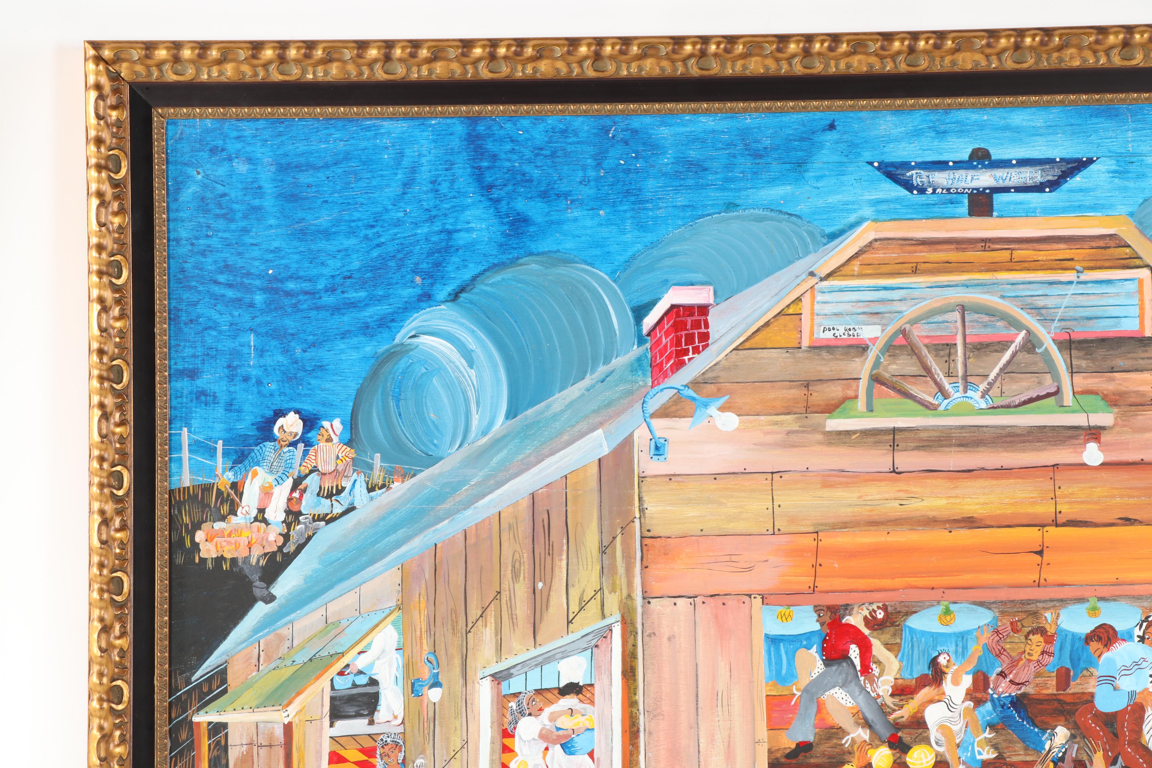 Ruth Mae McCrane Acrylic Painting