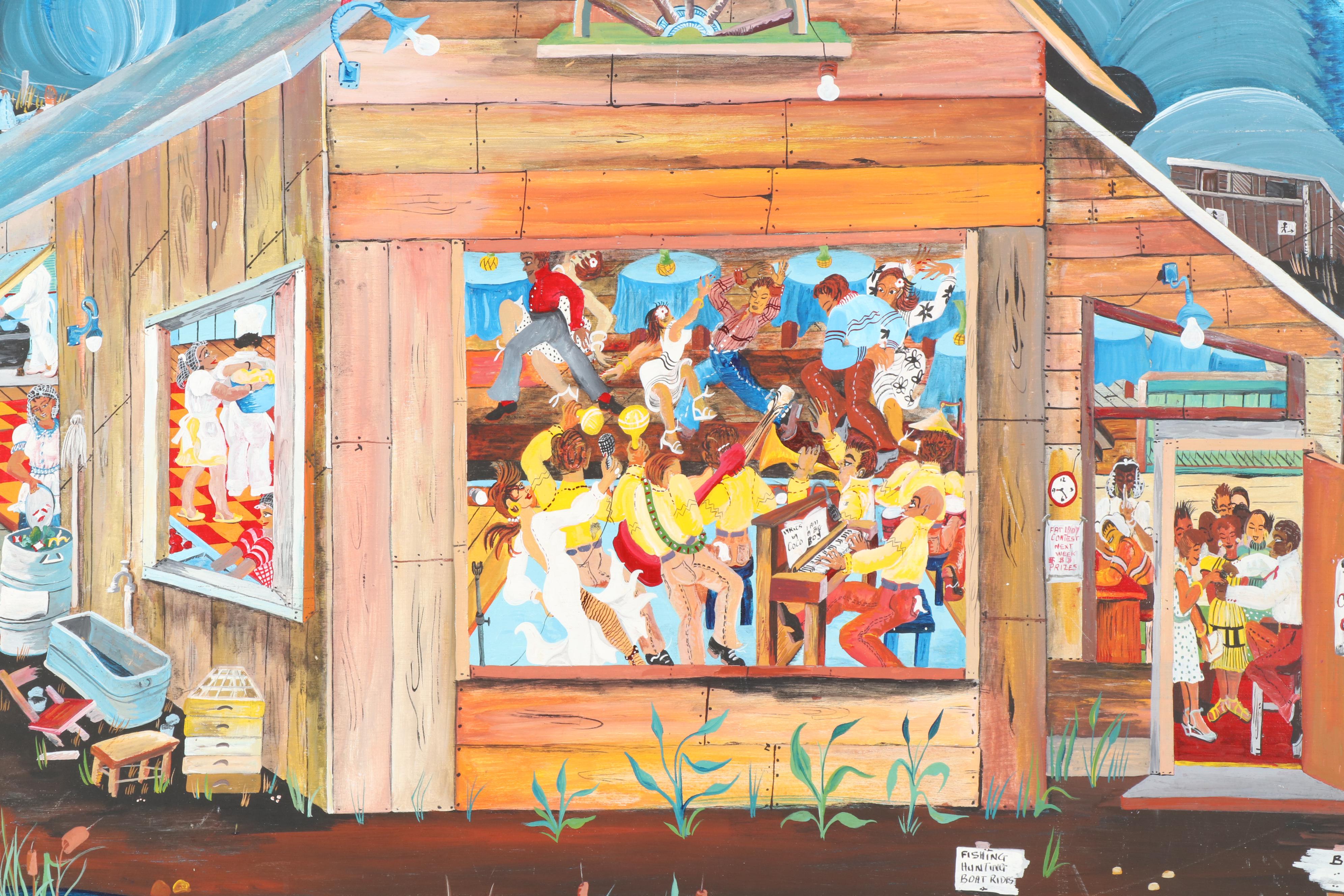 Ruth Mae McCrane Acrylic Painting