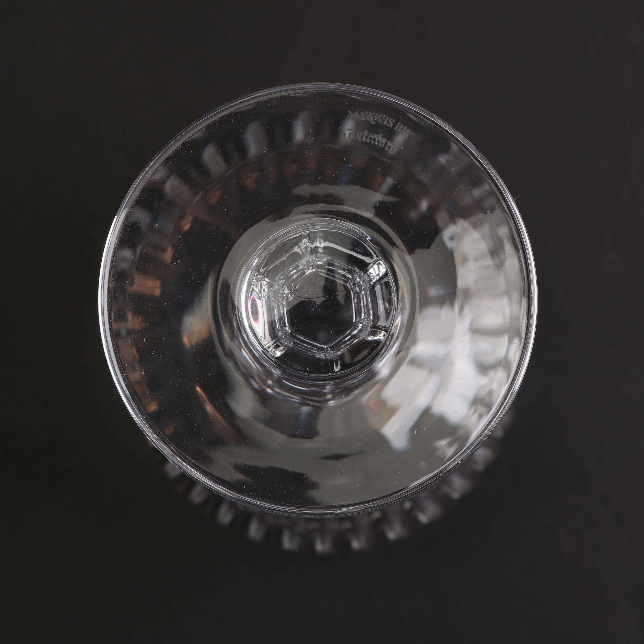 Marquis by Waterford Crystal "Hanover Gold" Balloon Wine Glasses