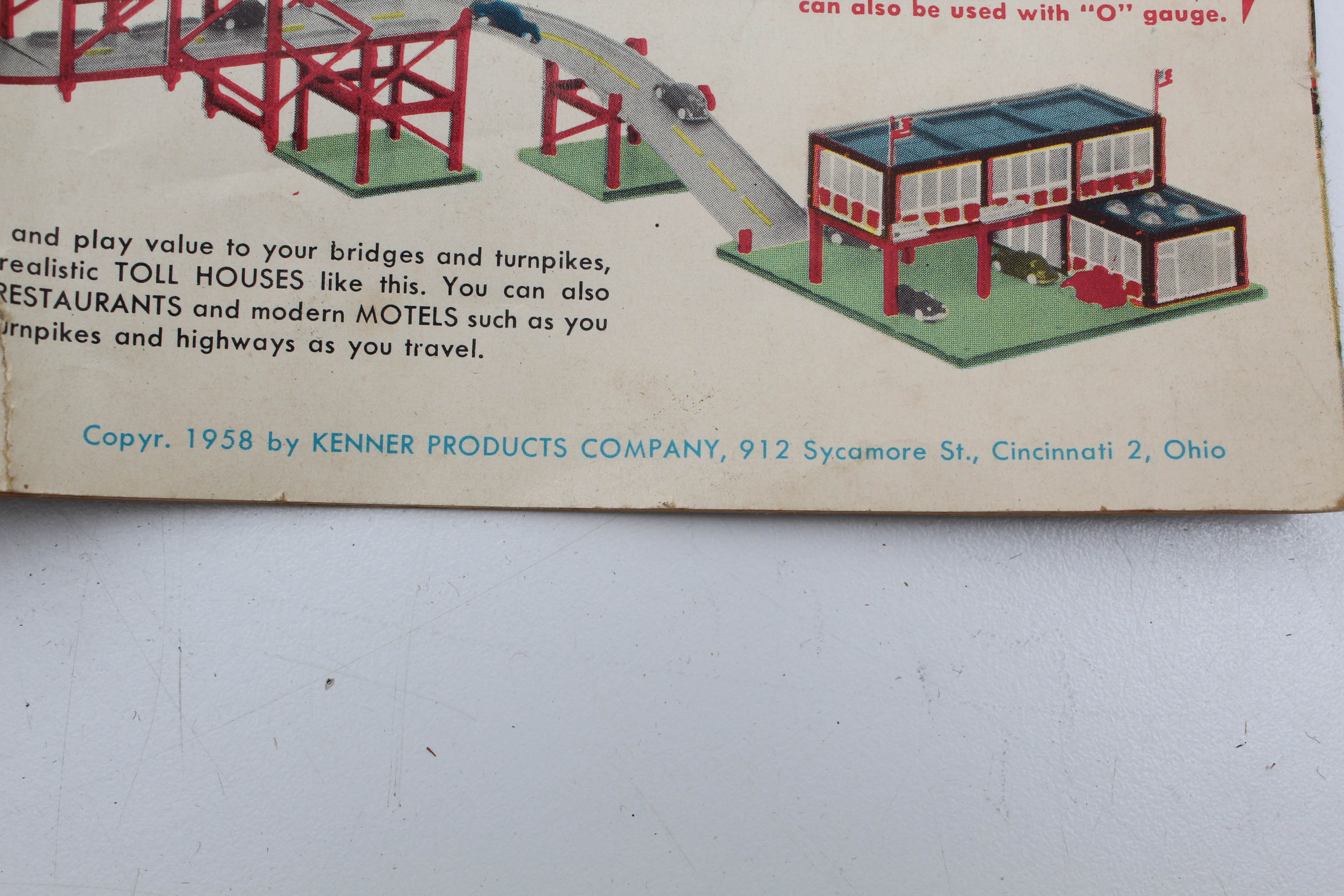 Vintage 1958 Kenner "Girder and Panel Building Set"
