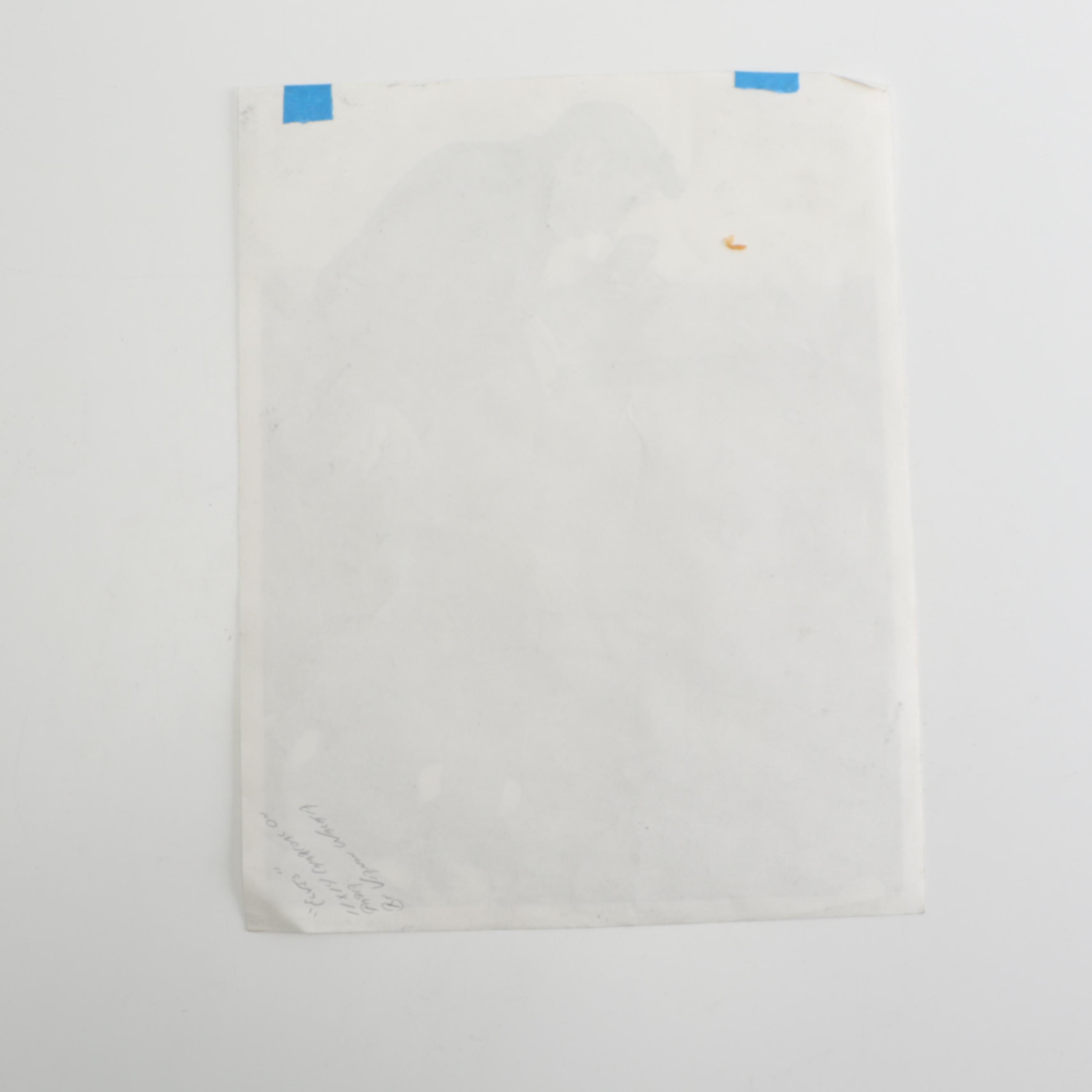 Vernon Walker Johnny Cash and Elvis Charcoal Drawings