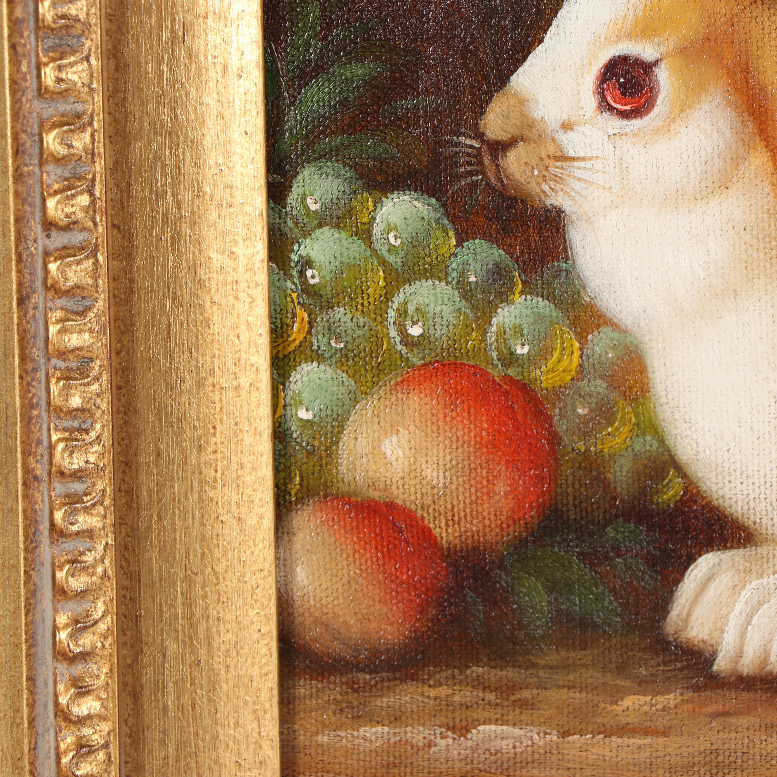 Harvey Oil Painting of a Rabbit
