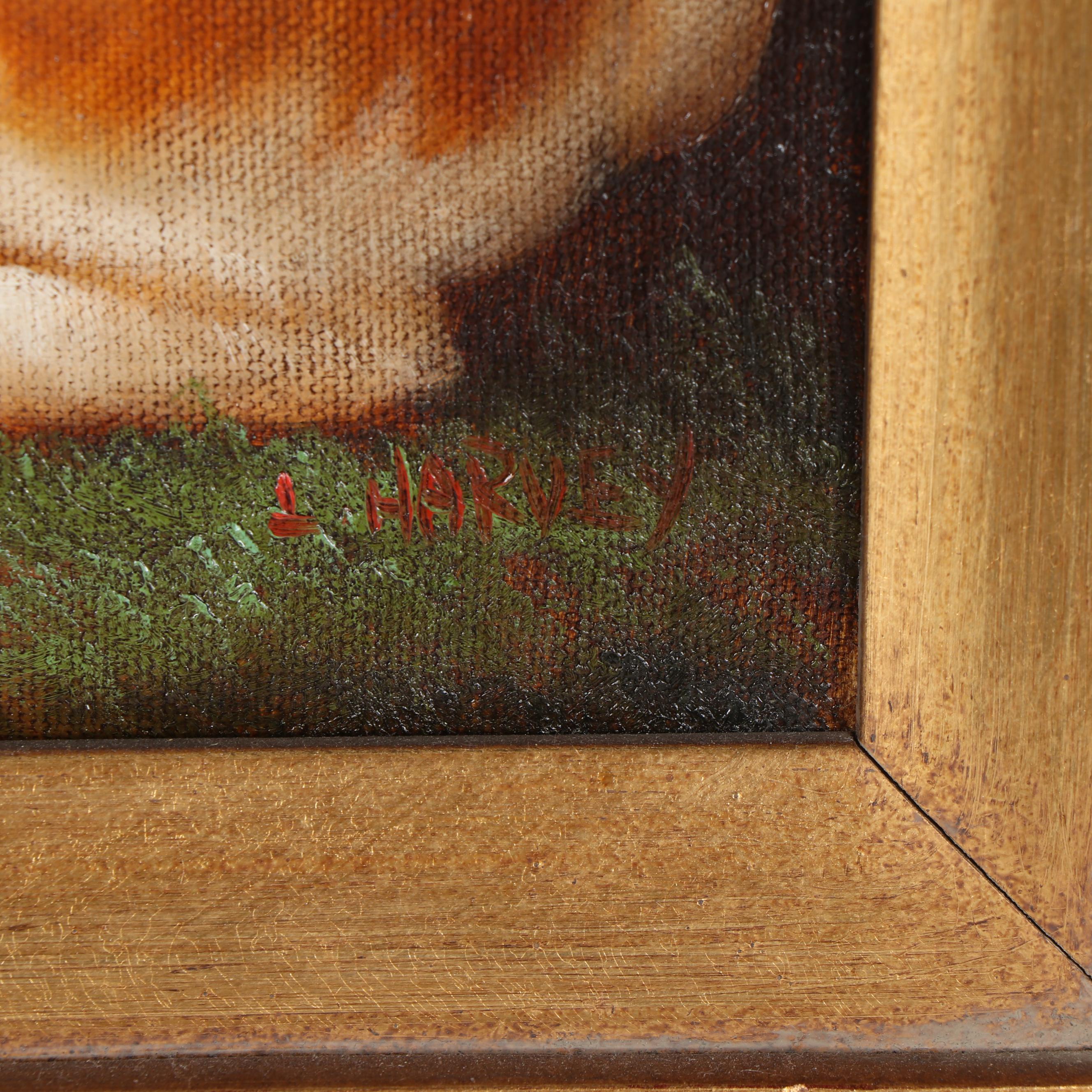 Harvey Oil Painting of a Rabbit