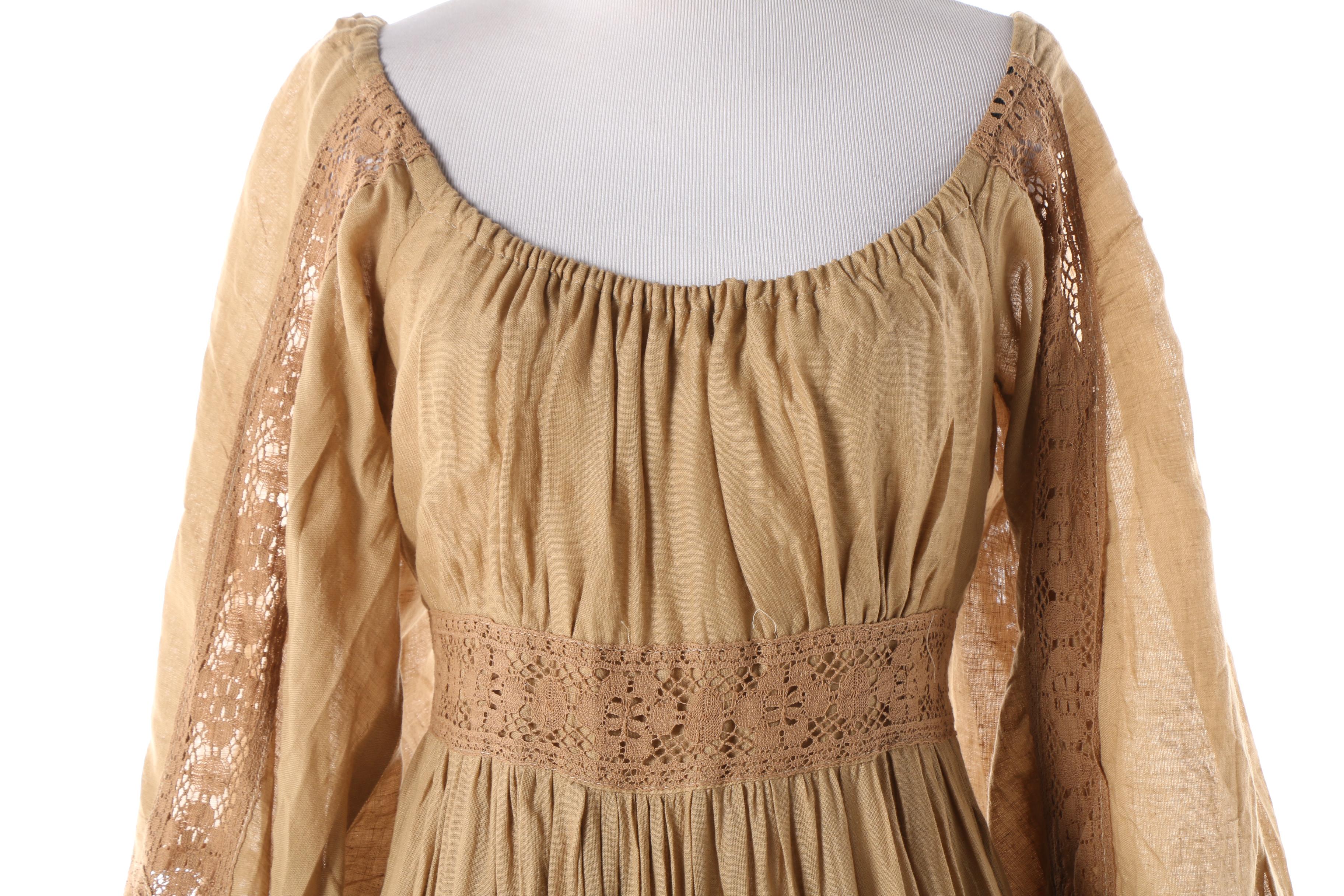 Women's 1980s Vintage Gunne Sax by Jessica McClintock Maxi Dress